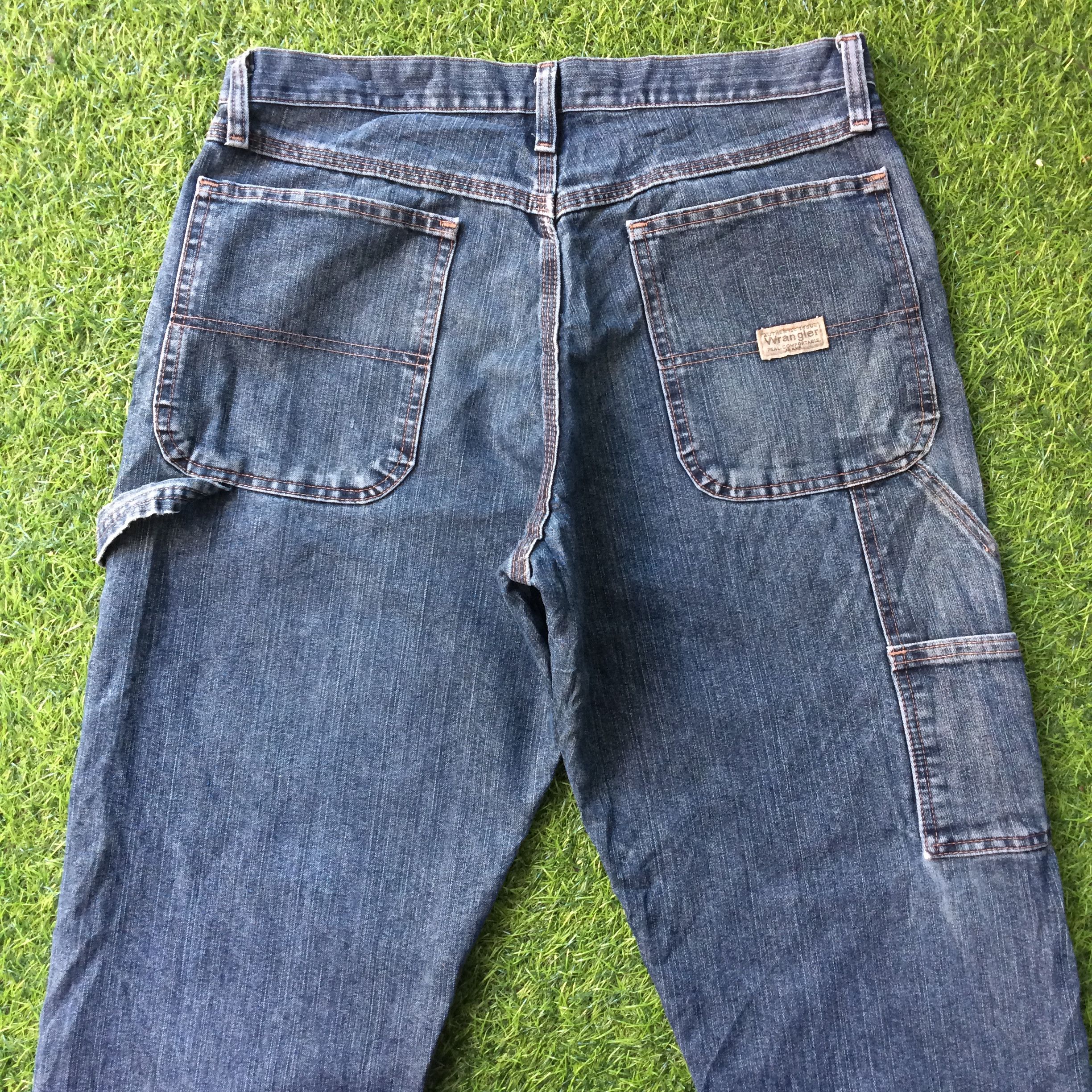 Wrangler Wrangler Carpenter Workwear Denim Pants #B-819 Size US 33 - 2 Thumbnail
