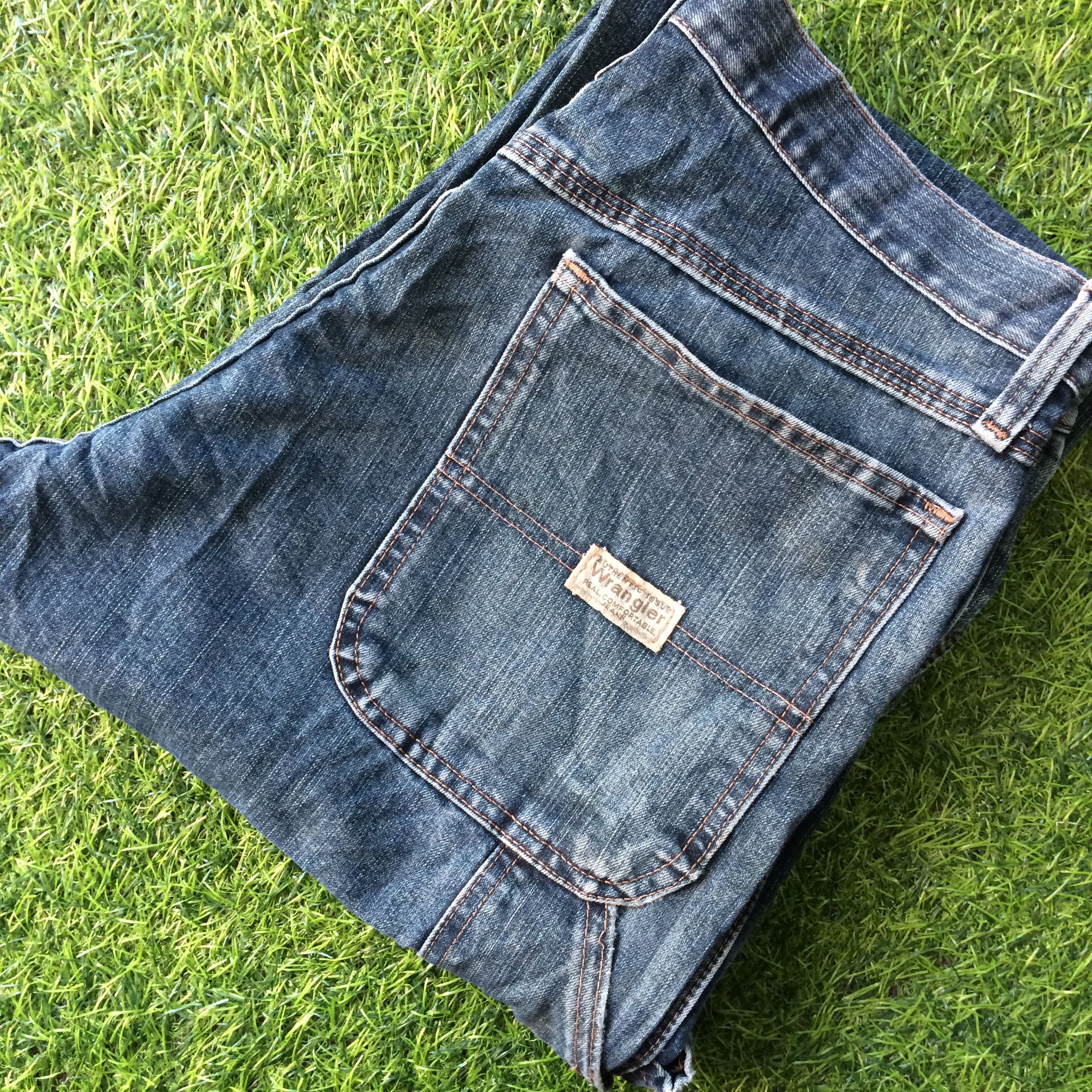 Wrangler Wrangler Carpenter Workwear Denim Pants #B-819 Size US 33 - 9 Thumbnail
