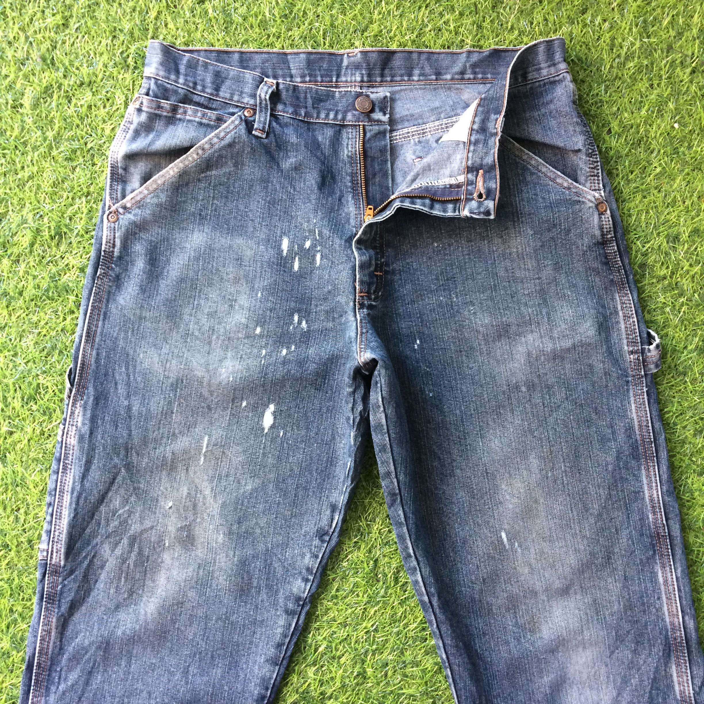Wrangler Wrangler Carpenter Workwear Denim Pants #B-819 Size US 33 - 1 Thumbnail