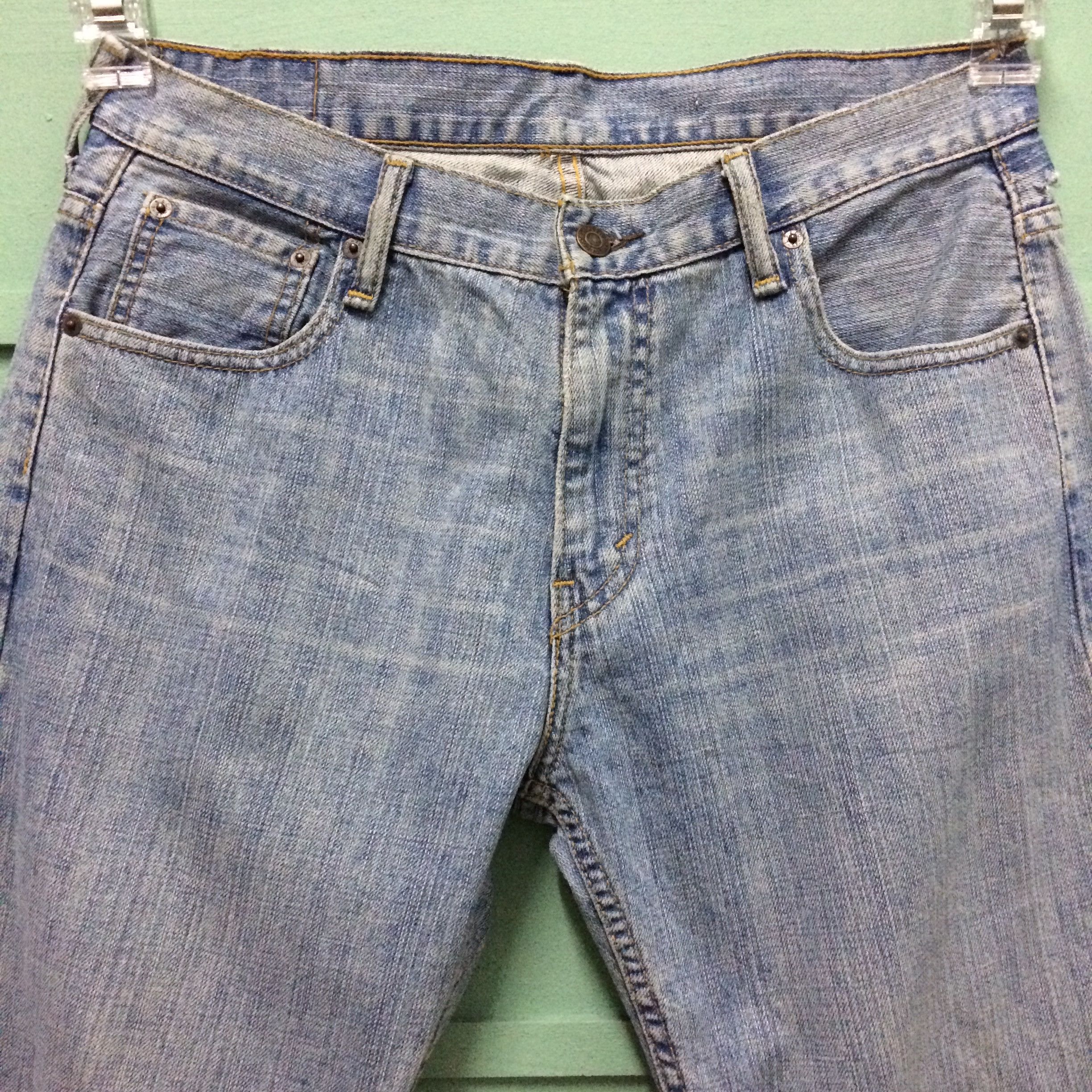 Levi's Vintage Distressed Levis 569 Jeans #B-152 Size US 32 / EU 48 - 4 Thumbnail