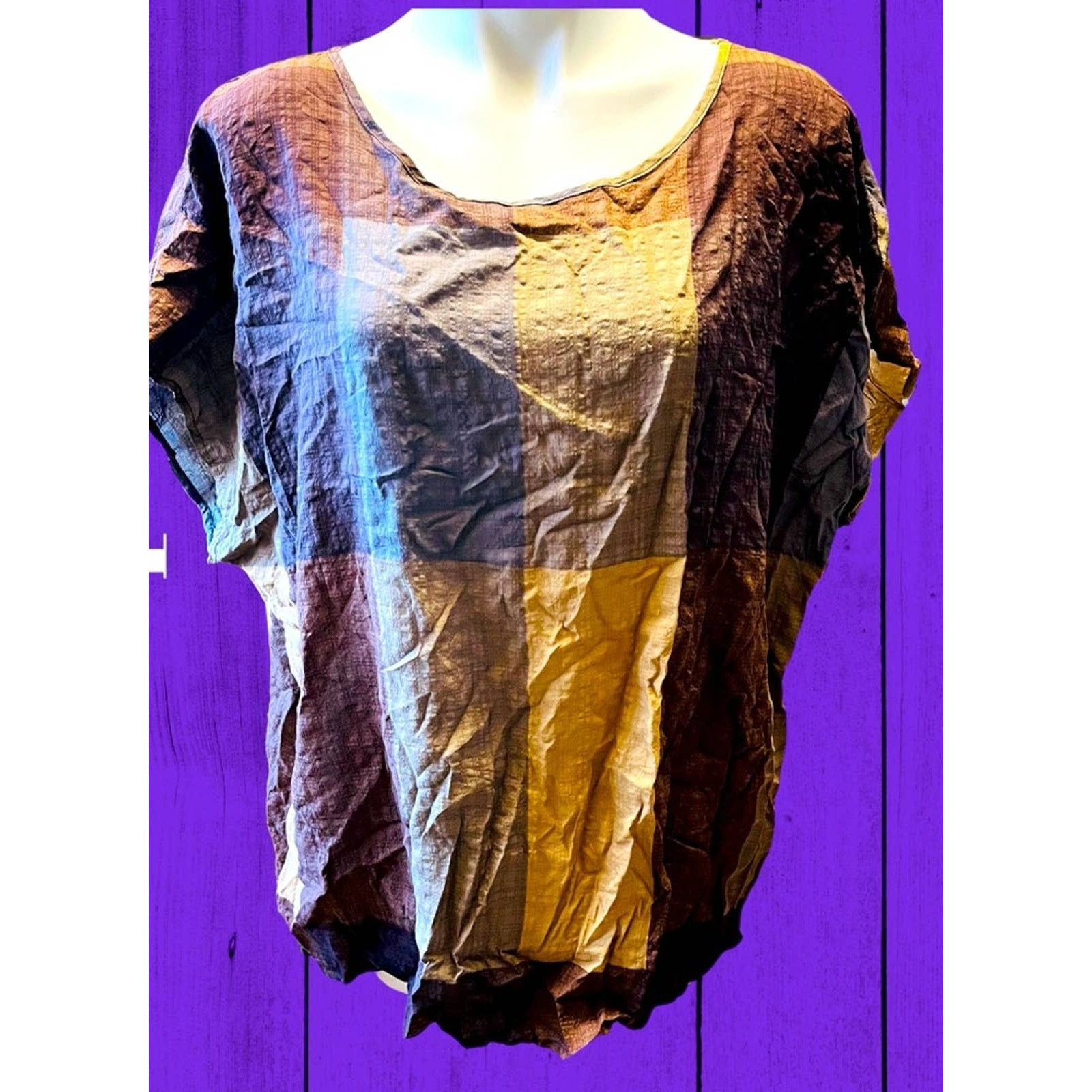 Other Sexy Plus Size block blouse | Grailed