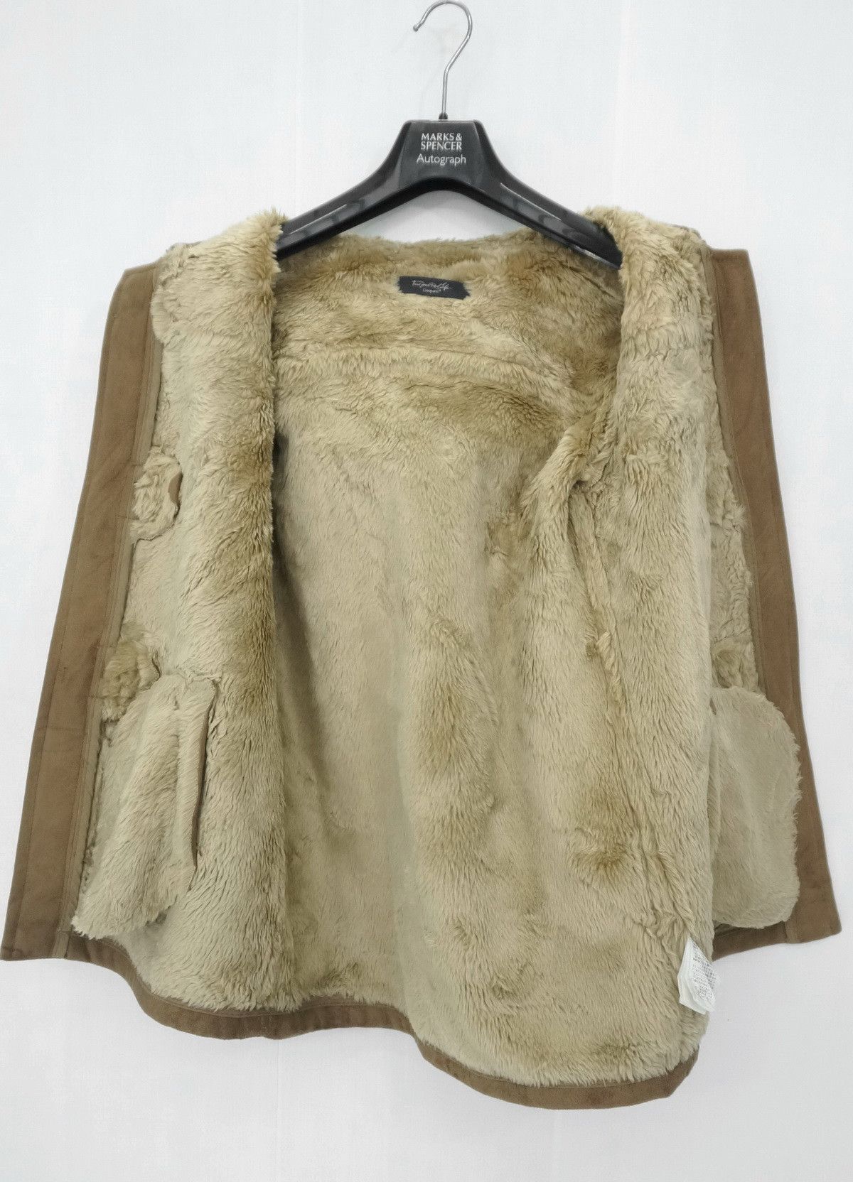 Ciaopanic Japan Ciaopanic Shearling Faux Fur Lined Coat Size US XS / EU 42 / 0 - 11 Thumbnail