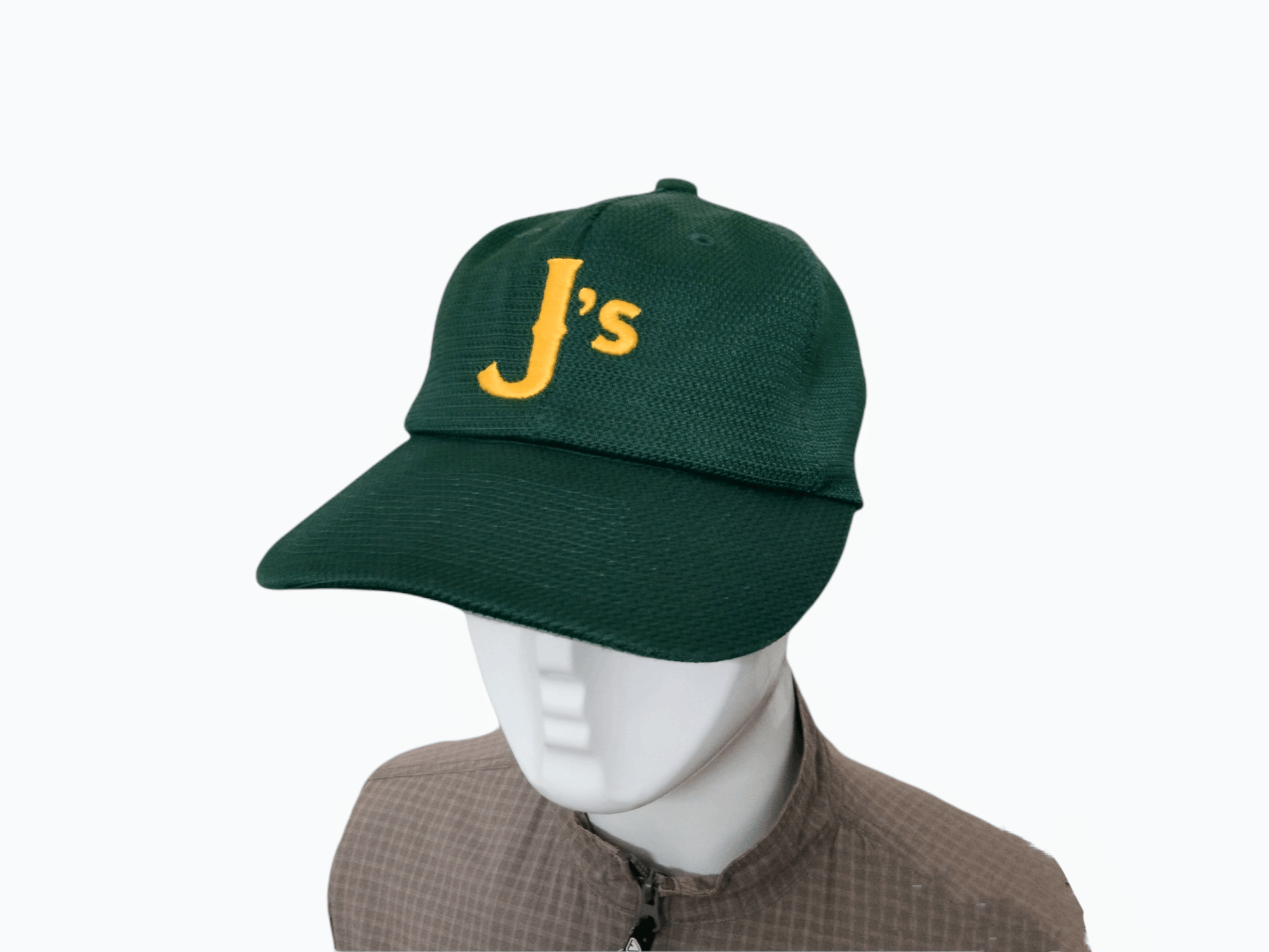 Japanese Brand VINTAGE J'S LOGO FITTED MESH BASEBALL CAP Size ONE SIZE - 10 Thumbnail