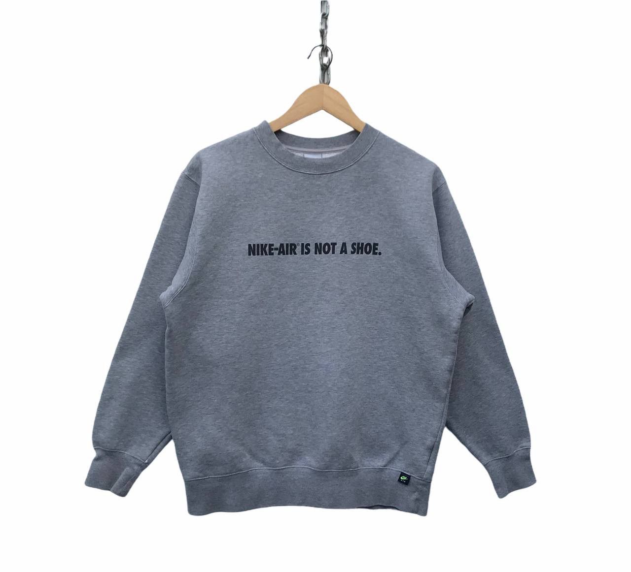 Nike Y2K Nike Air Spellout Big Logo Streetwear Sweatshirt Size US M / EU 48-50 / 2 - 1 Thumbnail
