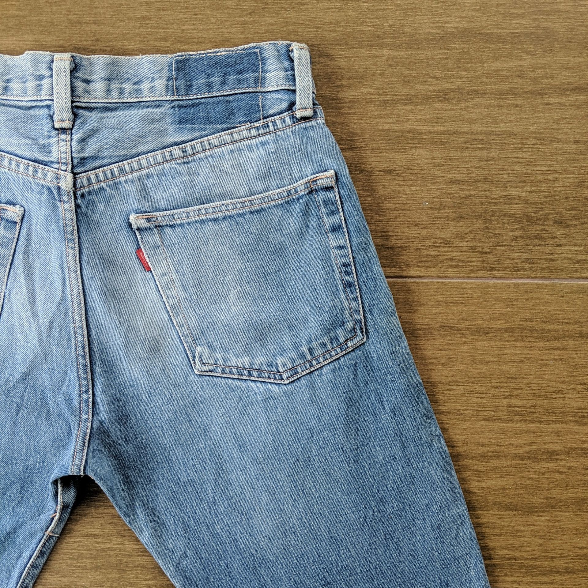 Beams Plus W30 Beams Tokyo Light Wash Faded Sicks Denim Jeans Pants Size US 30 / EU 46 - 13 Thumbnail