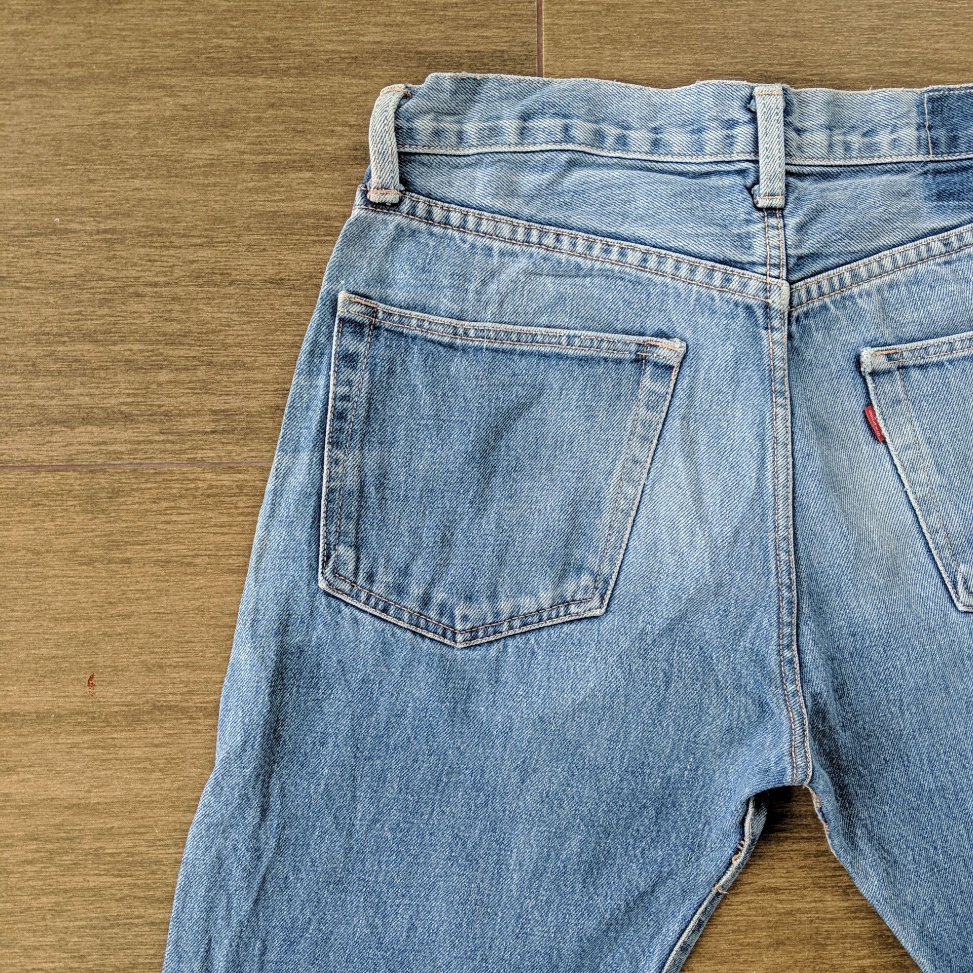 Beams Plus W30 Beams Tokyo Light Wash Faded Sicks Denim Jeans Pants Size US 30 / EU 46 - 10 Thumbnail