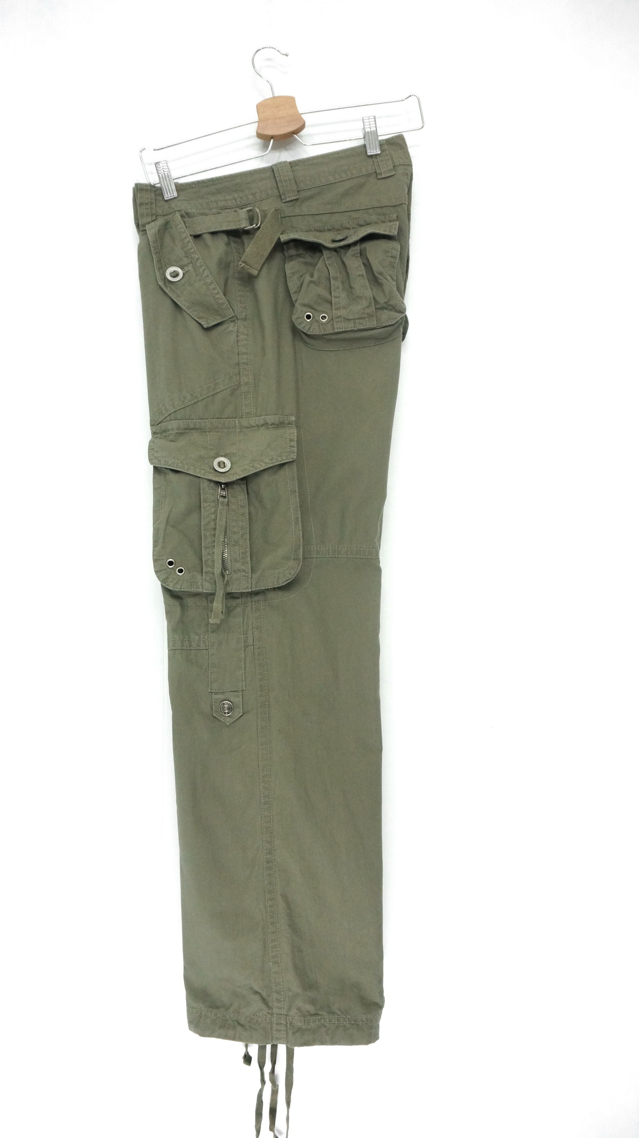 Japanese Brand Fire JapanVtg CLRIDE Tactical Short Rise Cargo Pants Size US 31 - 10 Thumbnail