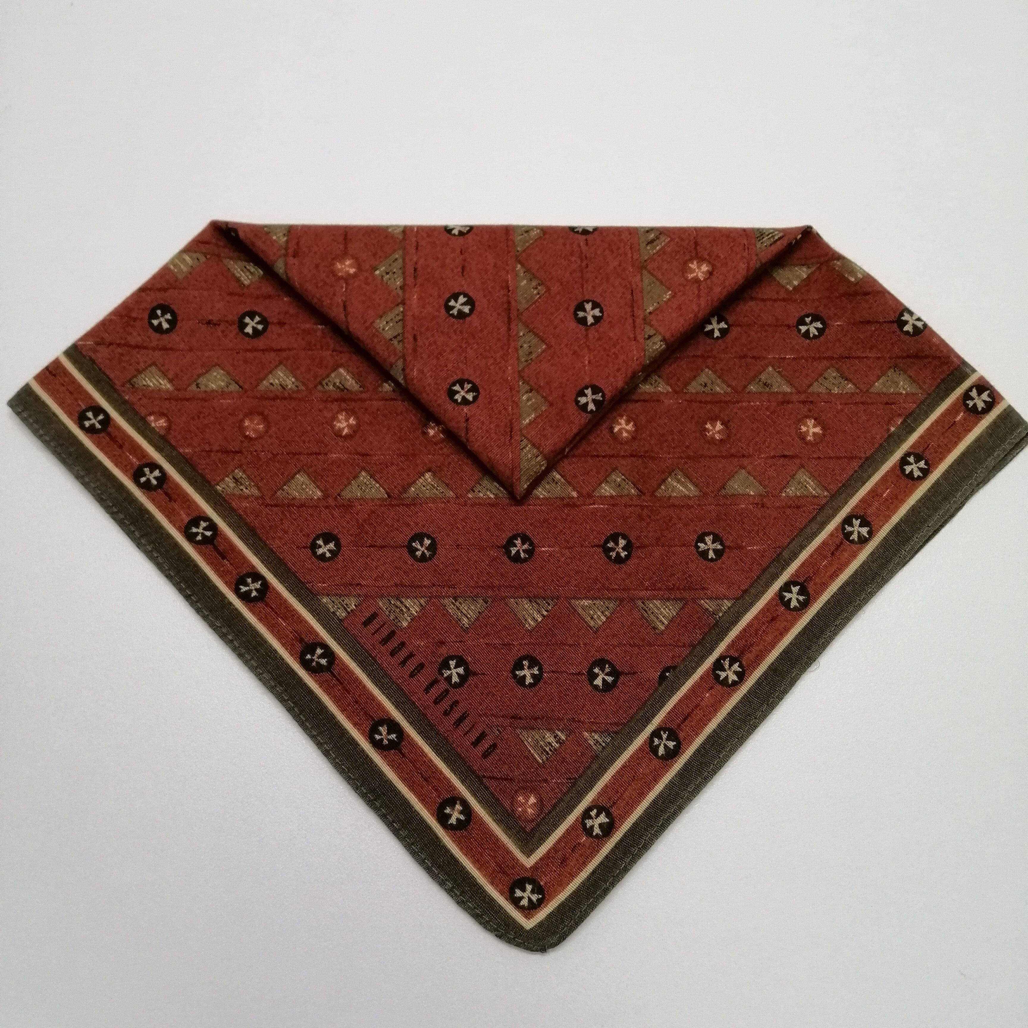 Hiroko Koshino Homme × Vintage Hiroko Koshino Handkerchief/Neckerchief/Bandana-KD1243 Size ONE SIZE - 6 Thumbnail