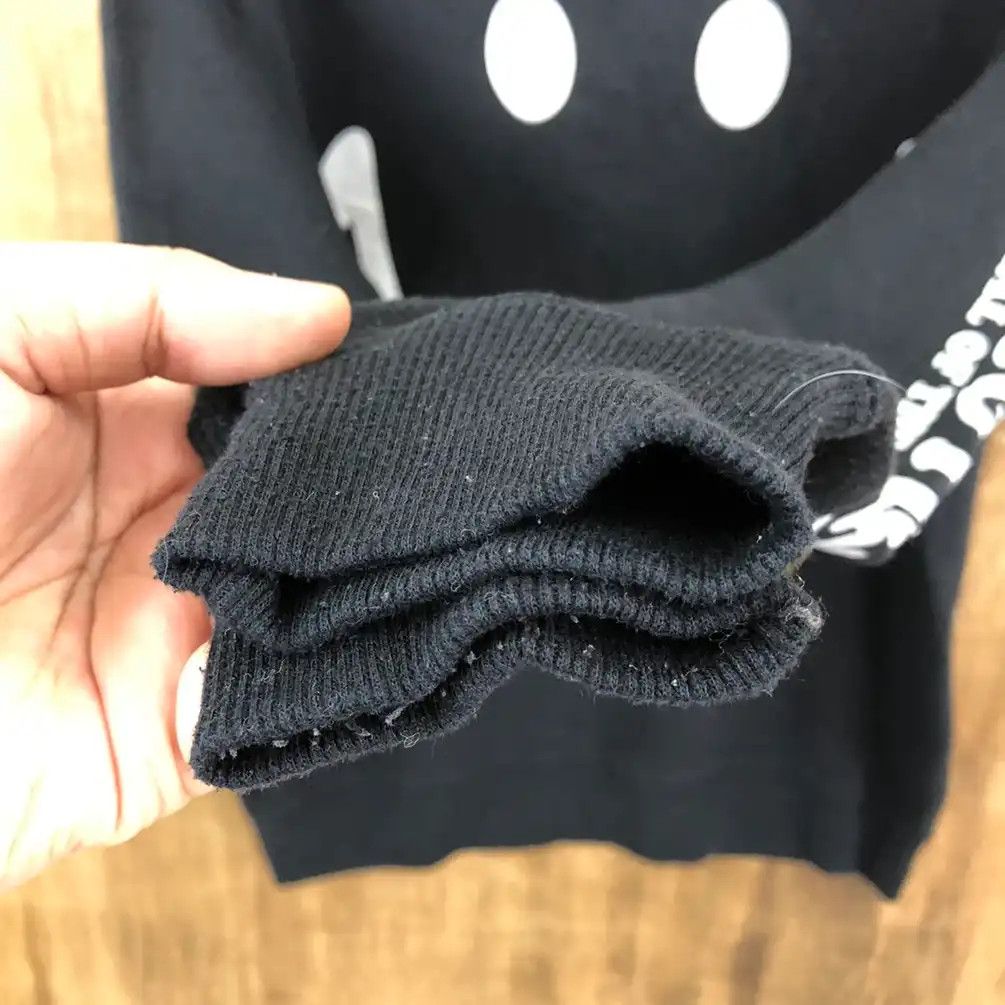 Japanese Brand × Vintage Vintage Big Logo Smile By Homme Boy Black Sweatshirt #0135 Size US L / EU 52-54 / 3 - 5 Thumbnail