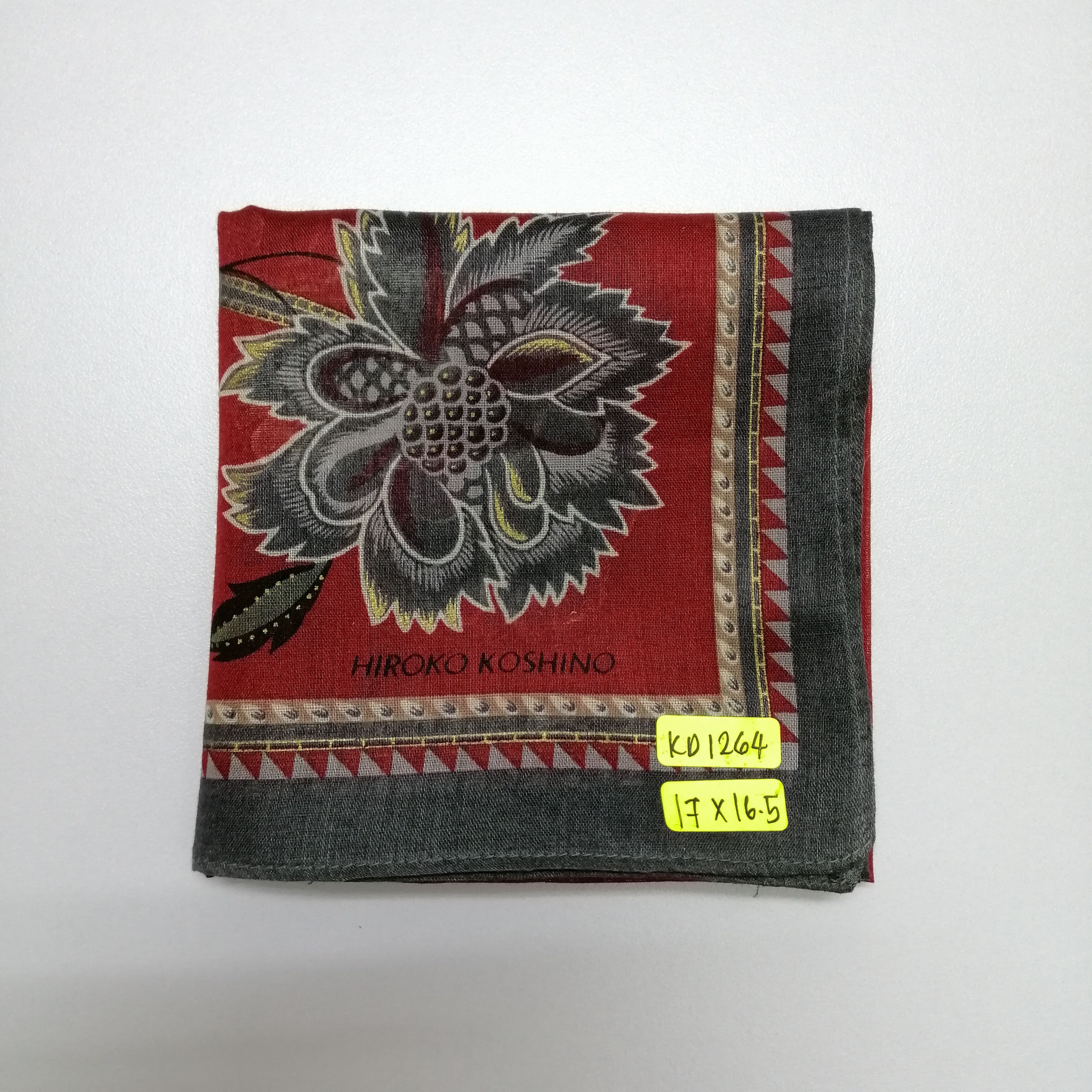 Hiroko Koshino Homme Hiroko Koshino Handkerchief/Neckerchief/Bandana-KD1264 Size ONE SIZE - 4 Thumbnail