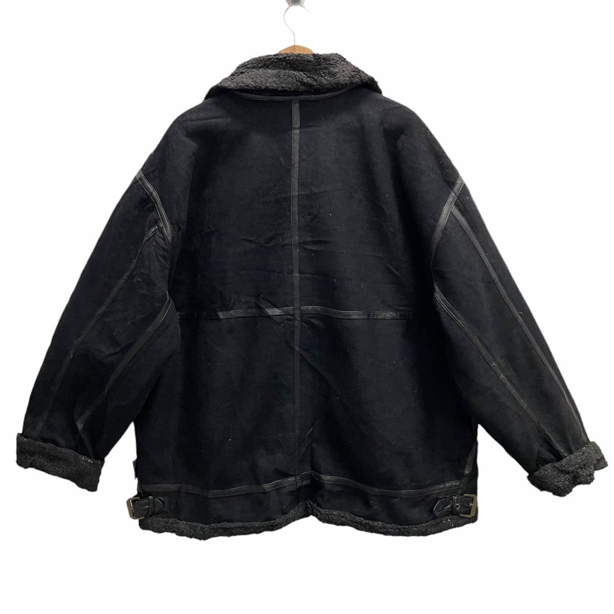 Dogtown × Japanese Brand 💥 DOGTOWN B3 SHEEPSKIN SHEARLING JACKET Size US XXL / EU 58 / 5 - 6 Thumbnail