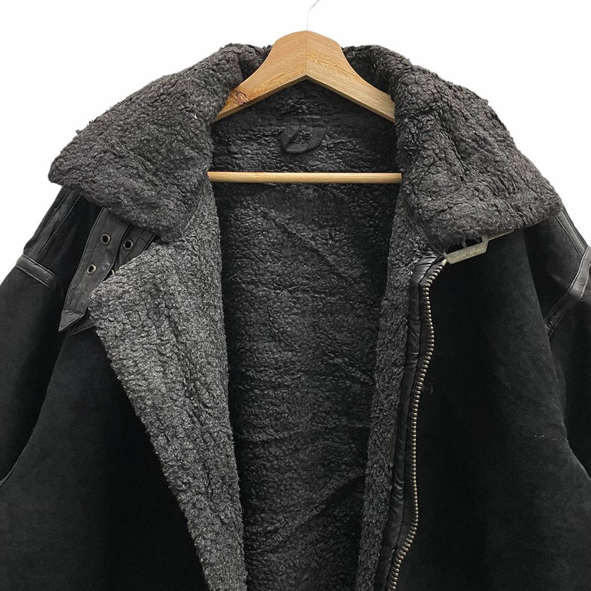 Dogtown × Japanese Brand 💥 DOGTOWN B3 SHEEPSKIN SHEARLING JACKET Size US XXL / EU 58 / 5 - 5 Thumbnail