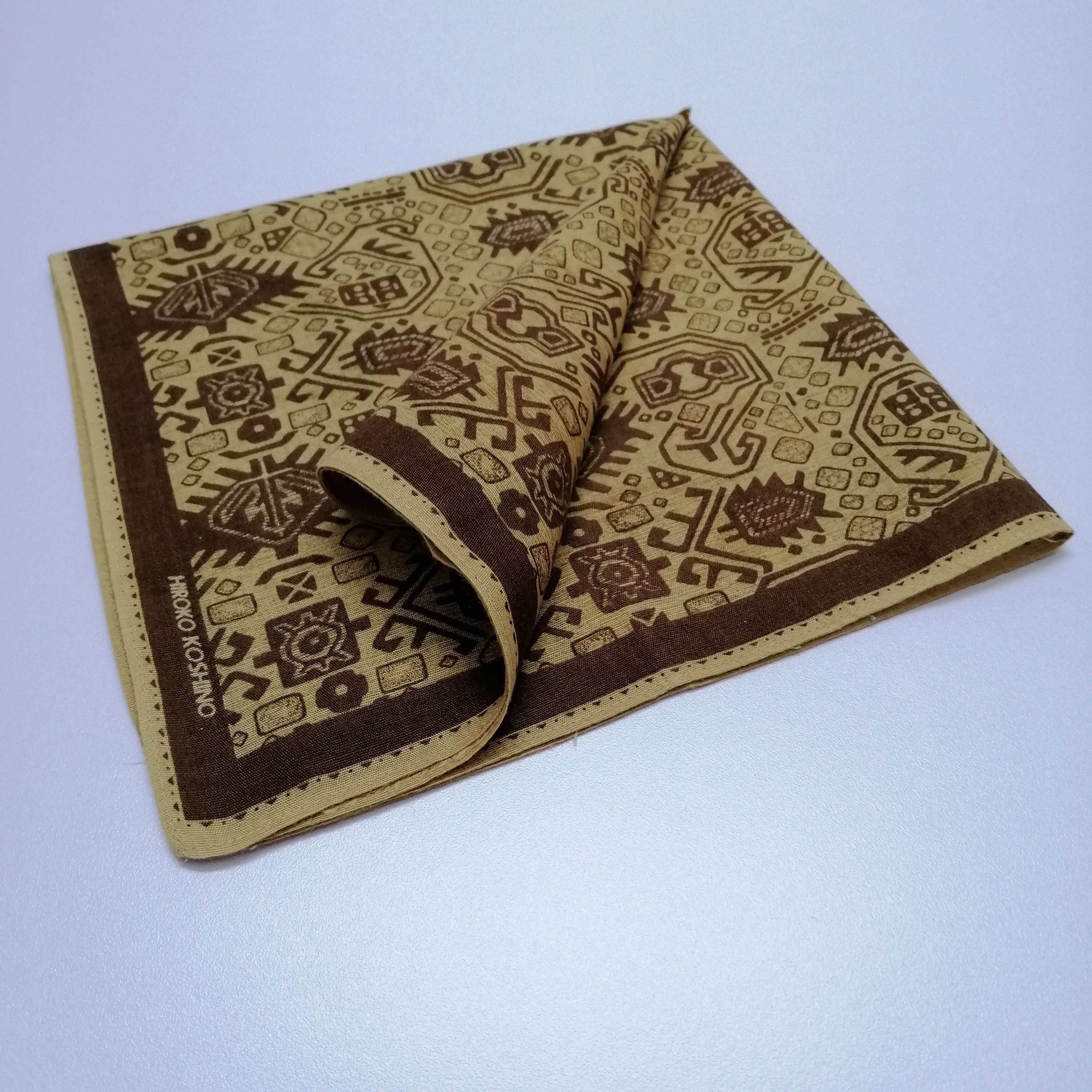 Hiroko Koshino Homme Hiroko Koshino Handkerchief/Neckerchief/Bandana-KD2199 Size ONE SIZE - 3 Thumbnail