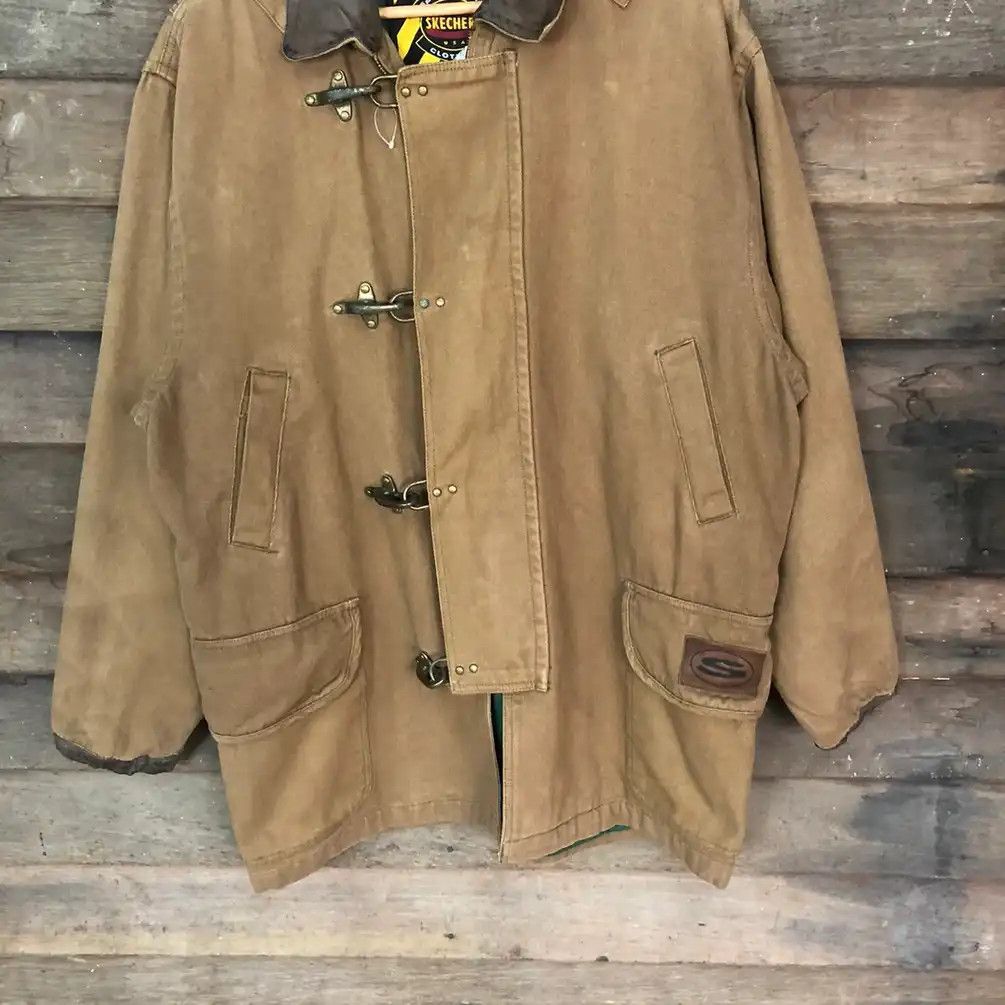 Japanese Brand × SKECHERS Vintage Skechers Brown Heavy Coats #767 Size US XL / EU 56 / 4 - 3 Thumbnail