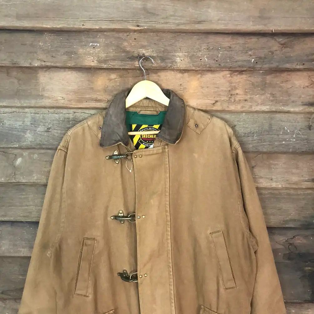 Japanese Brand × SKECHERS Vintage Skechers Brown Heavy Coats #767 Size US XL / EU 56 / 4 - 2 Thumbnail