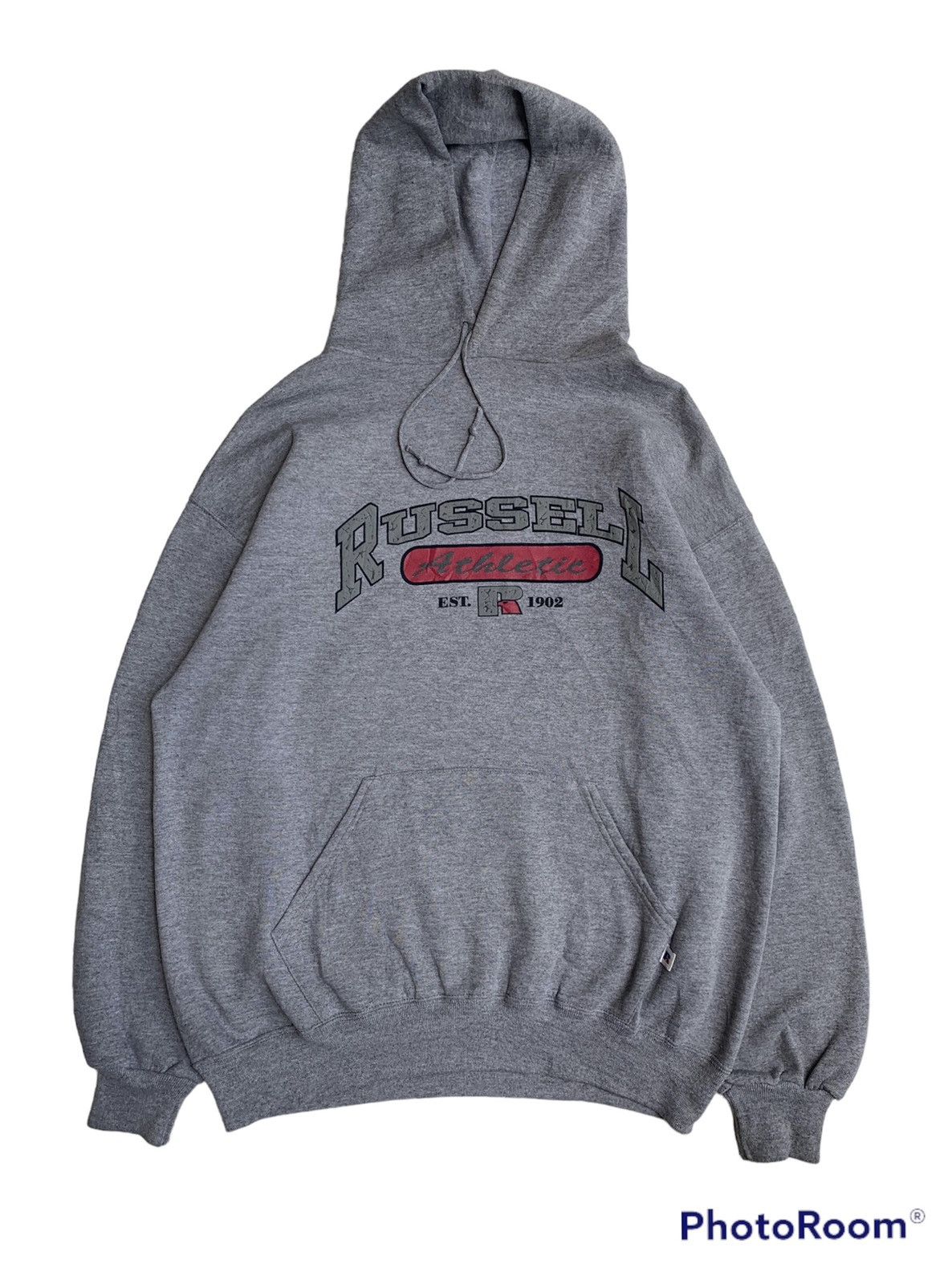 Vintage 90s Russell Athletic Hoodie Made in USA - Sweatshirts Hoodies