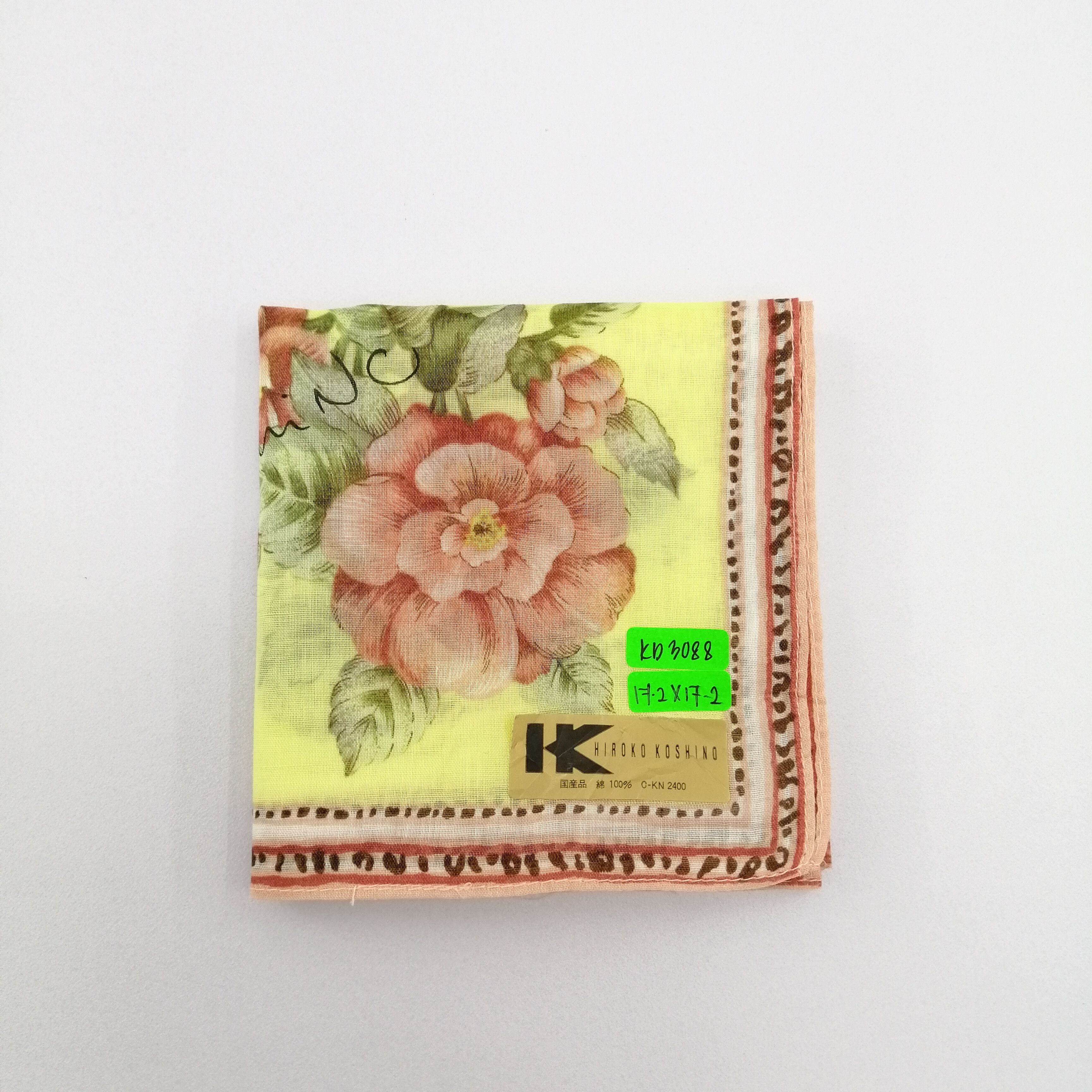Hiroko Koshino Homme × Japanese Brand × Vintage Hiroko Koshino Handkerchief/Neckerchief/Bandana-KD3088 Size ONE SIZE - 6 Thumbnail