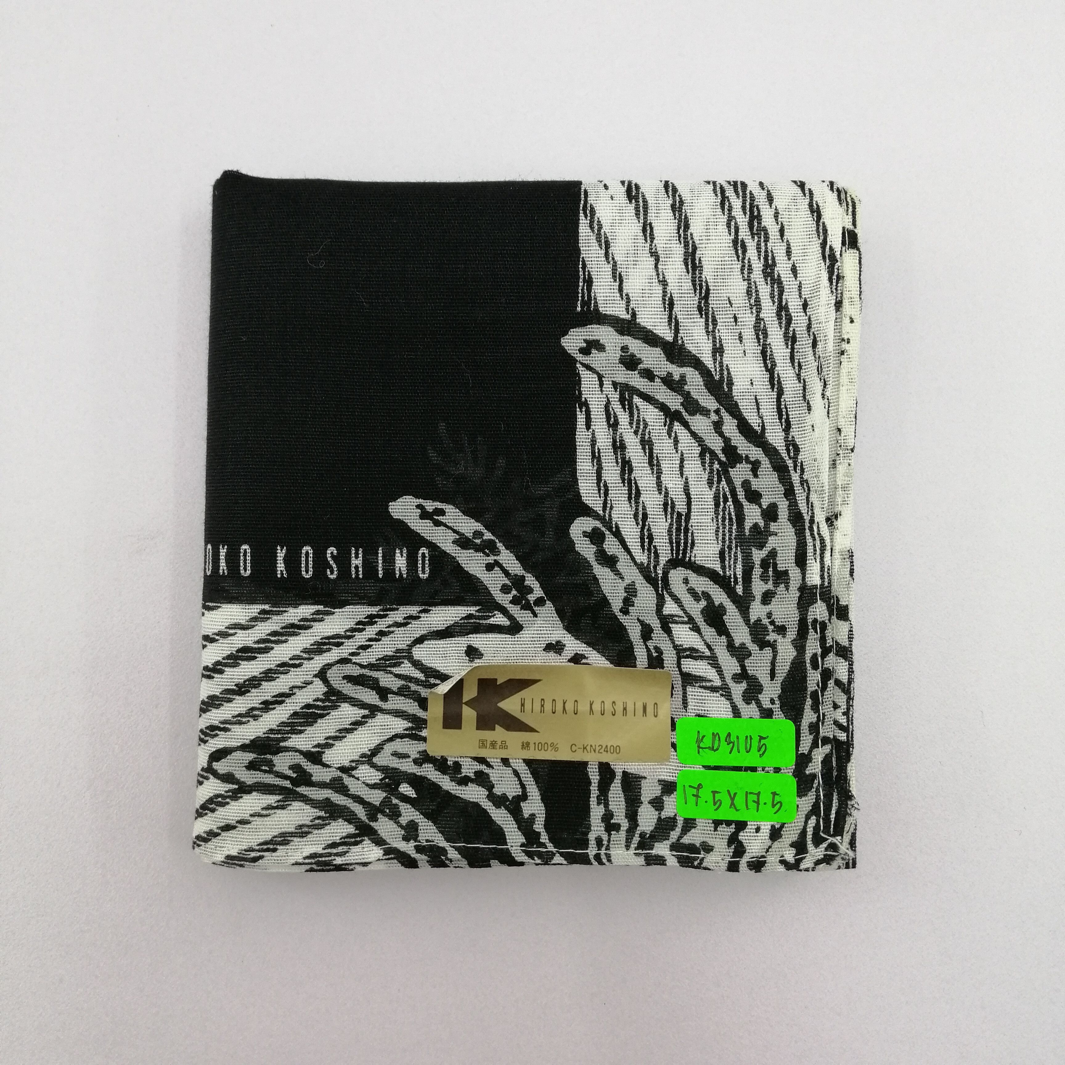 Hiroko Koshino Homme Hiroko Koshino Handkerchief/Neckerchief/Bandana-KD3105 Size ONE SIZE - 8 Thumbnail