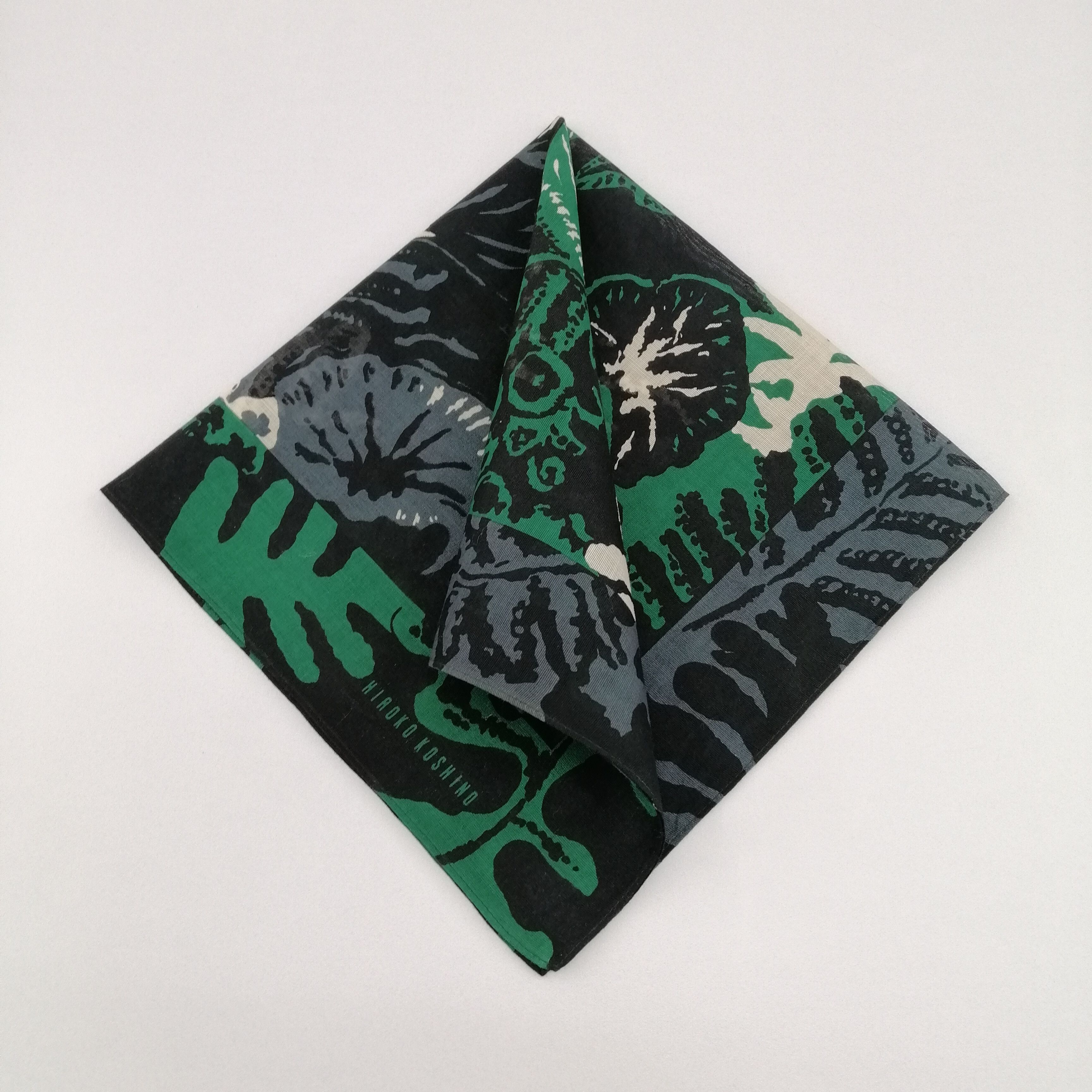 Hiroko Koshino Homme Hiroko Koshino Handkerchief/Neckerchief/Bandana-KD3155 Size ONE SIZE - 1 Thumbnail