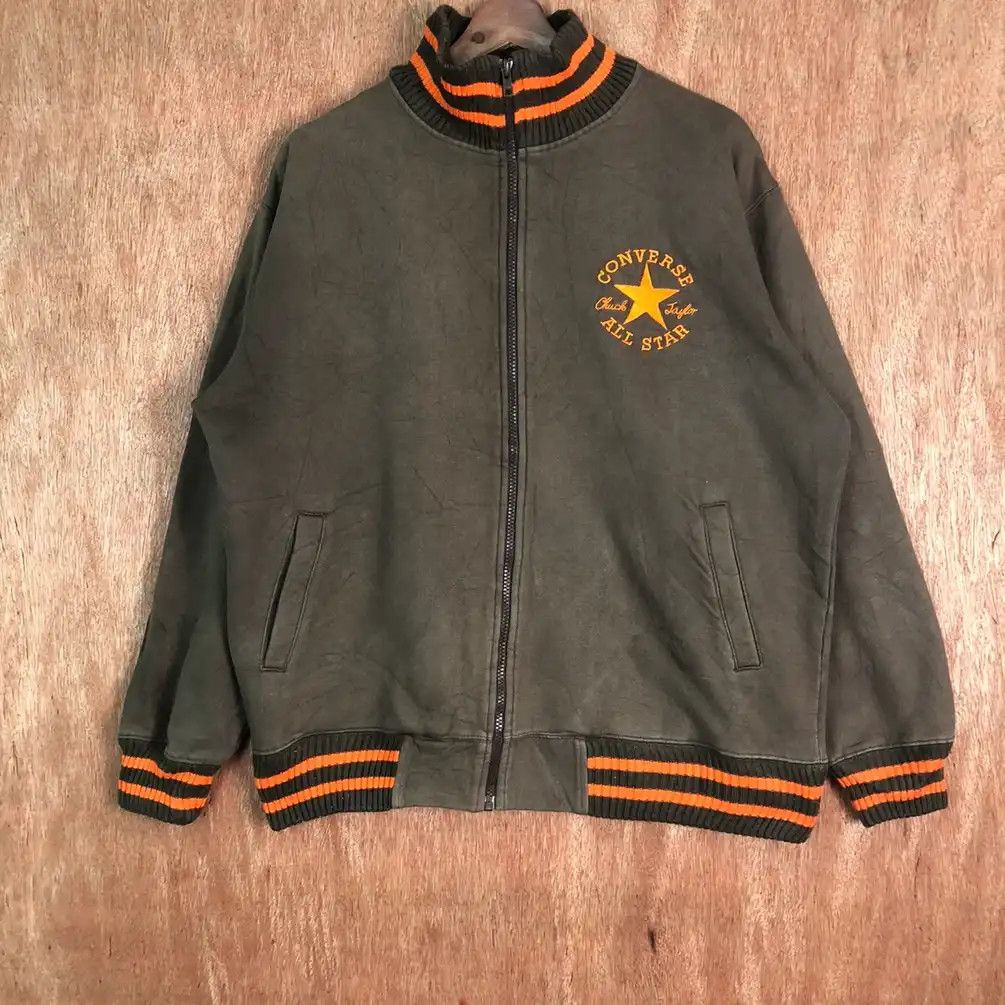 Converse Vintage Converse Brown Varsity Jacket #419 Size US L / EU 52-54 / 3 - 3 Thumbnail