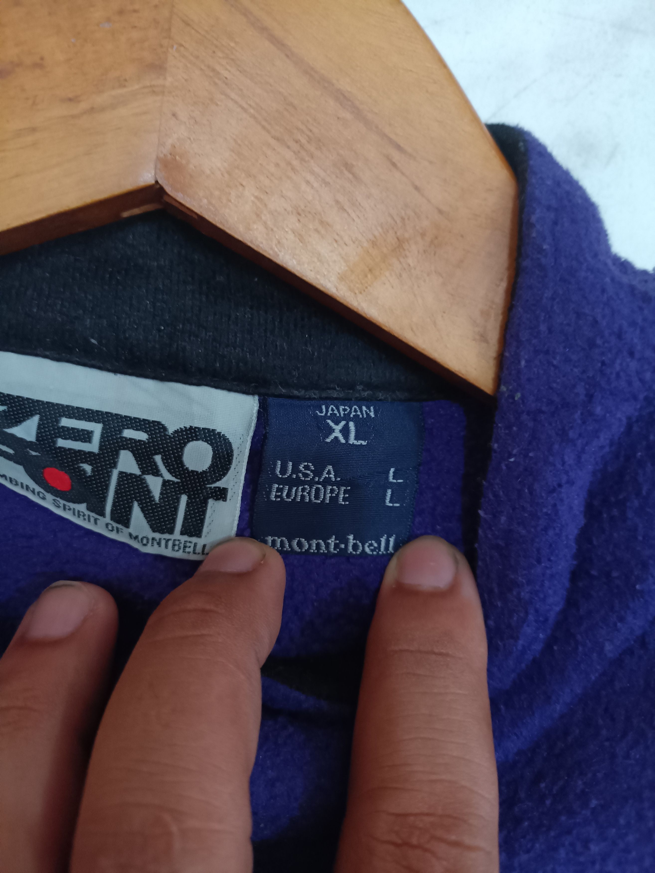 Montbell × Vintage Vintage vest polar zeropoint montbell Size US L / EU 52-54 / 3 - 5 Thumbnail