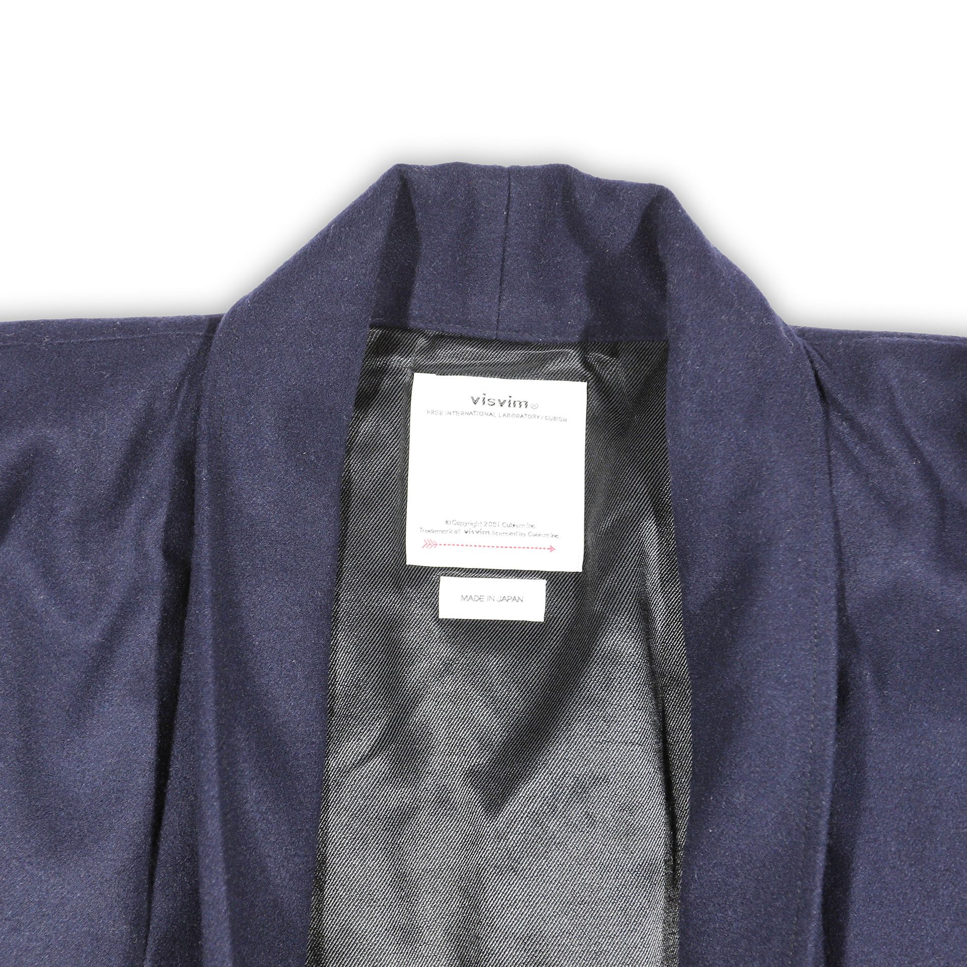 Visvim AW21 Limitied Kiyari Melton Wool Kimono Coat Size US XL / EU 56 / 4 - 3 Thumbnail