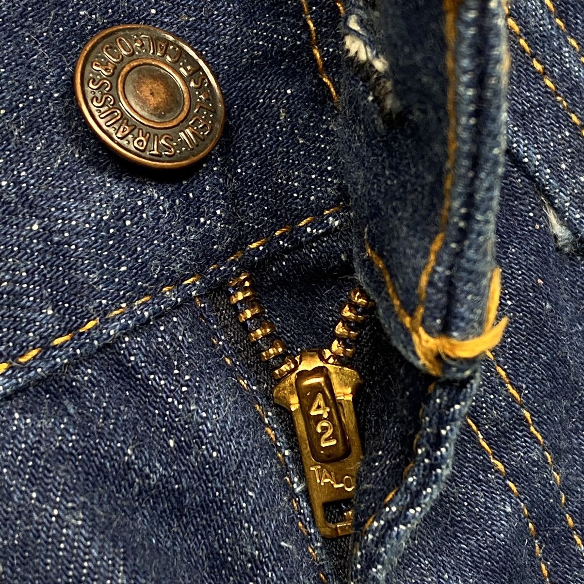 Levi's × Vintage Vintage 70s Levis Big E Cropped Denim Size US 29 - 5 Thumbnail