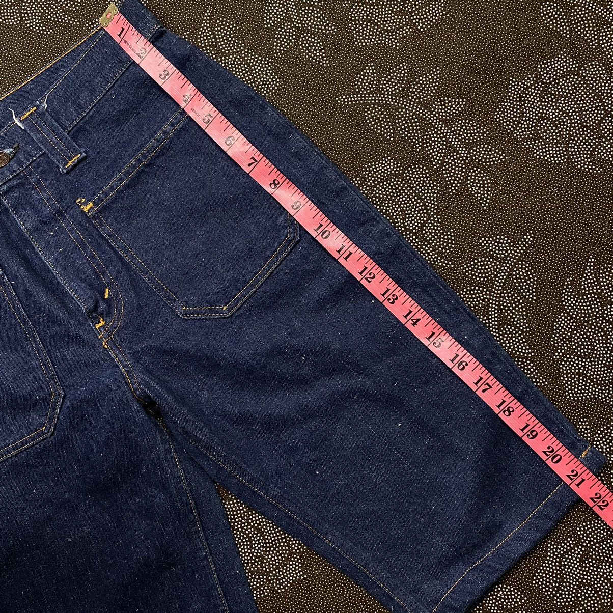 Levi's × Vintage Vintage 70s Levis Big E Cropped Denim Size US 29 - 8 Thumbnail