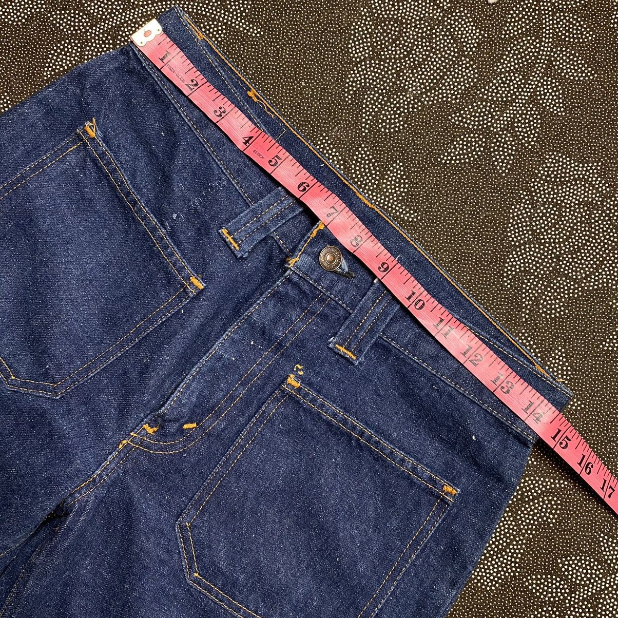 Levi's × Vintage Vintage 70s Levis Big E Cropped Denim Size US 29 - 7 Thumbnail