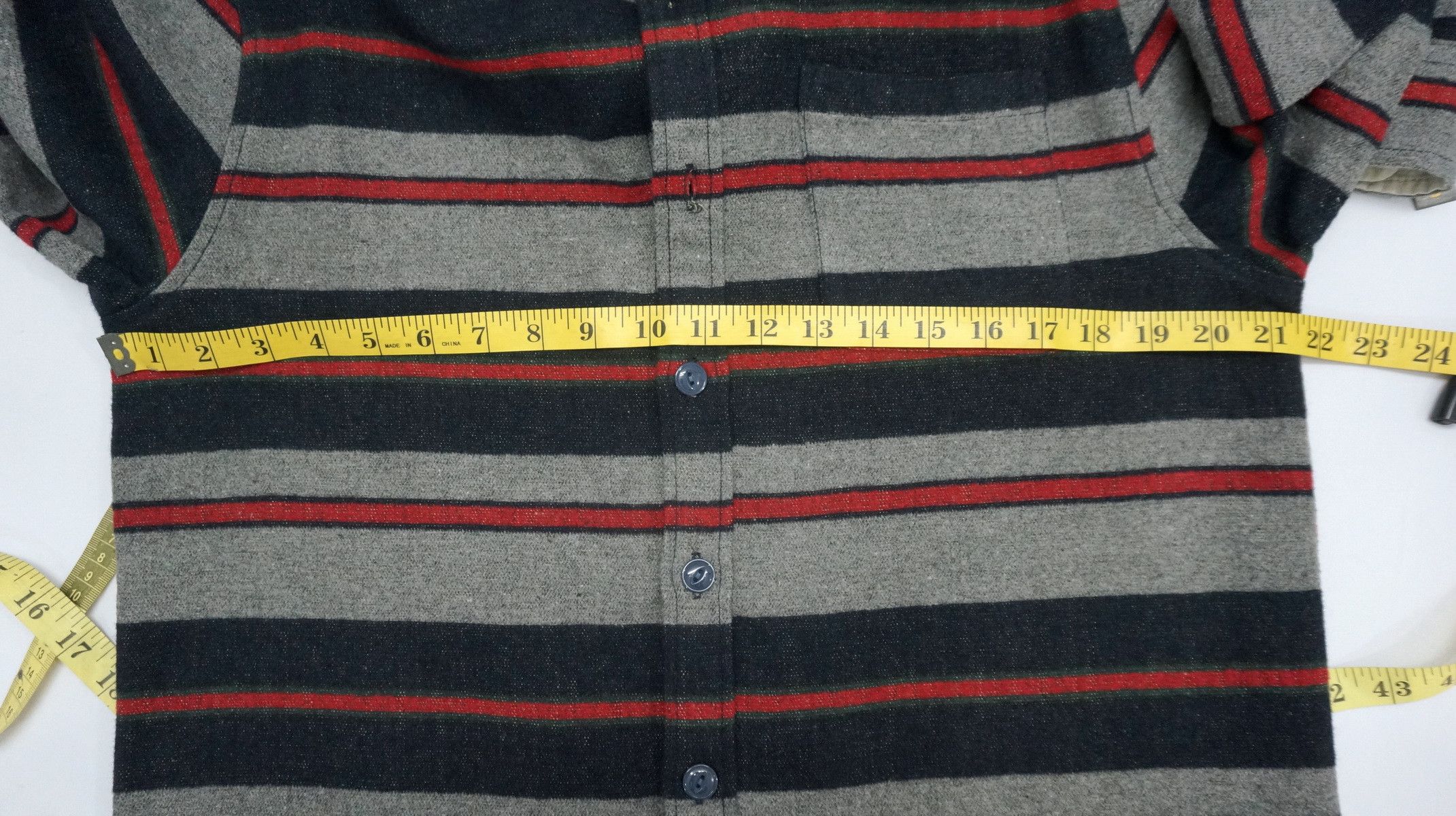 Flannel CEDAR CREST Wool blend Long Sleeve Button Up T-Shirt Size US M / EU 48-50 / 2 - 9 Thumbnail