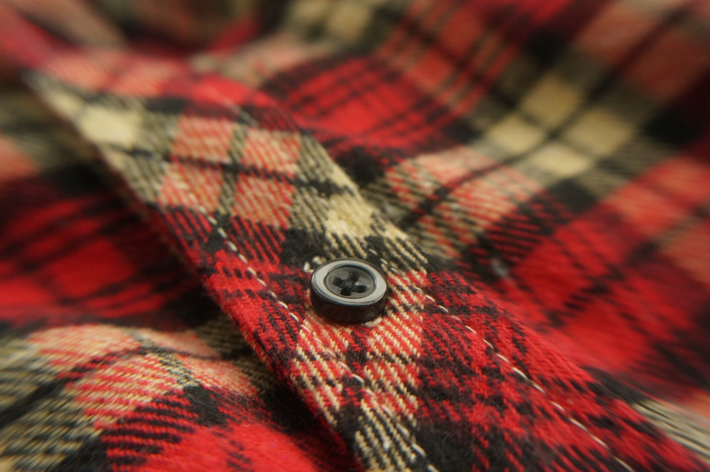 Japanese Brand Vintage GRAND GLOBAL Plaid Tartan Cotton Flannel Shirt Size US S / EU 44-46 / 1 - 16 Thumbnail