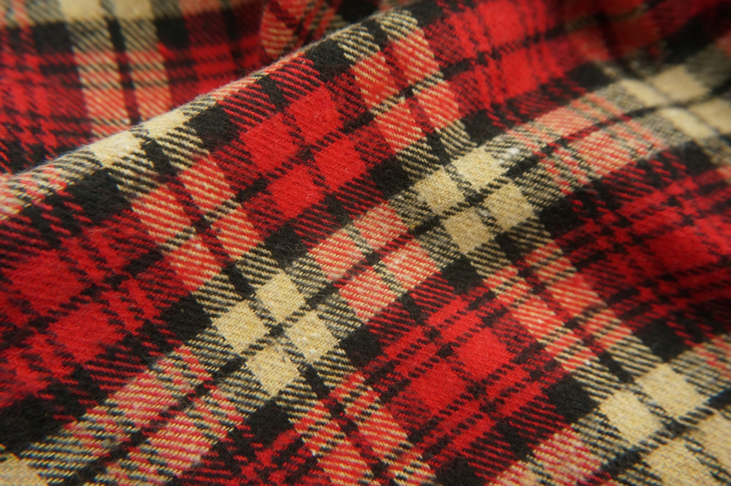 Japanese Brand Vintage GRAND GLOBAL Plaid Tartan Cotton Flannel Shirt Size US S / EU 44-46 / 1 - 15 Thumbnail