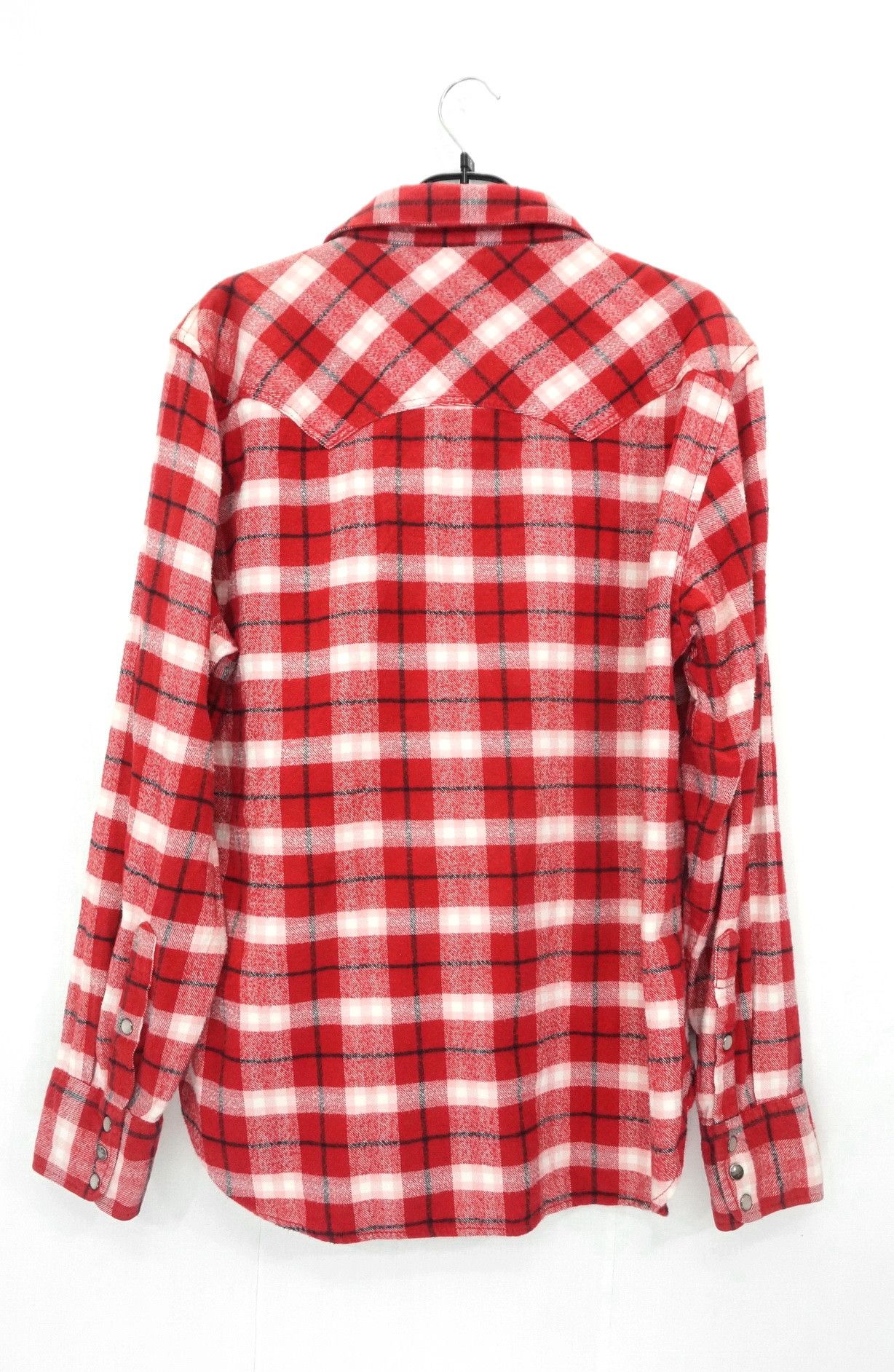 Flannel Vintage Japan BACK NUMBER Plaid Flannel Size US S / EU 44-46 / 1 - 2 Thumbnail