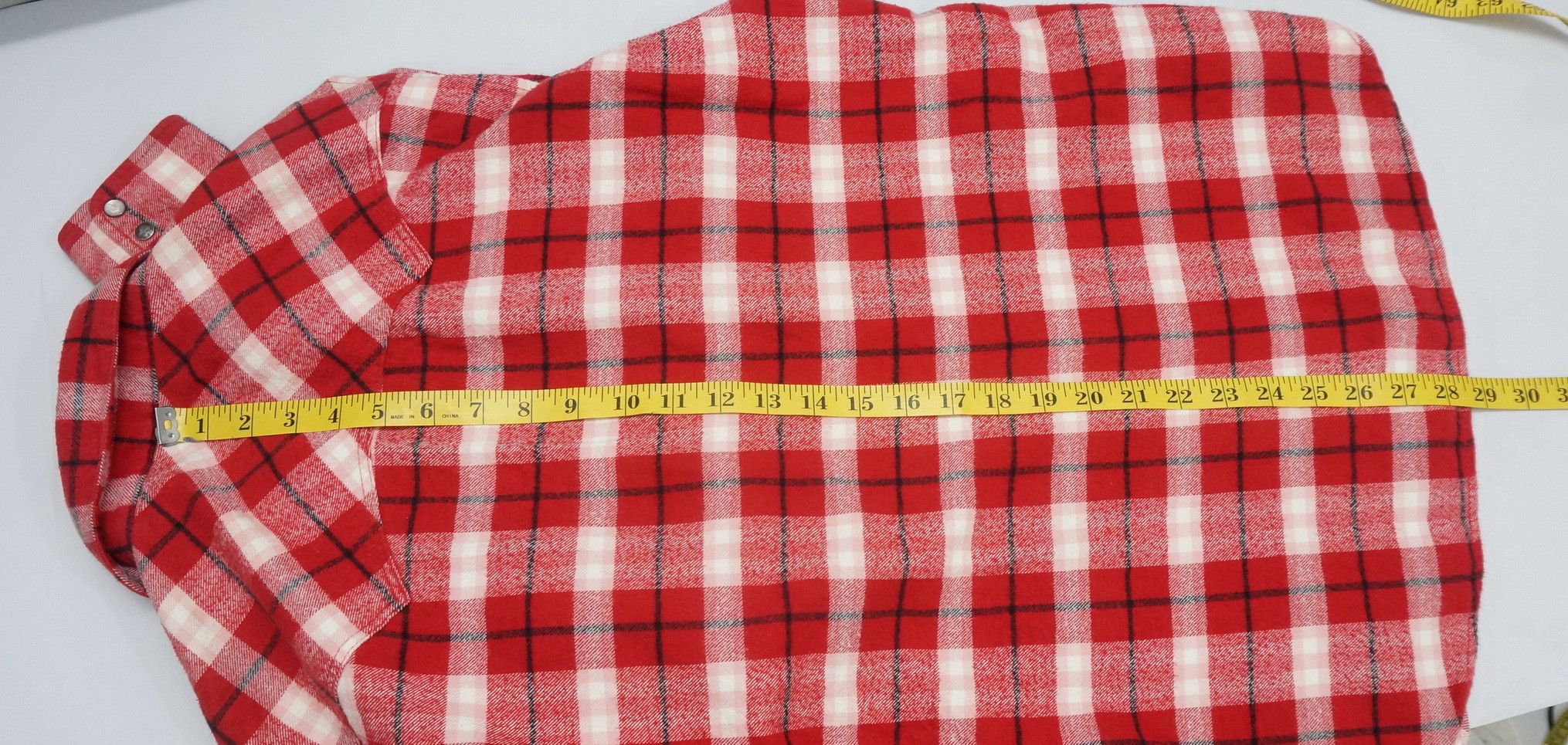 Flannel Vintage Japan BACK NUMBER Plaid Flannel Size US S / EU 44-46 / 1 - 10 Thumbnail