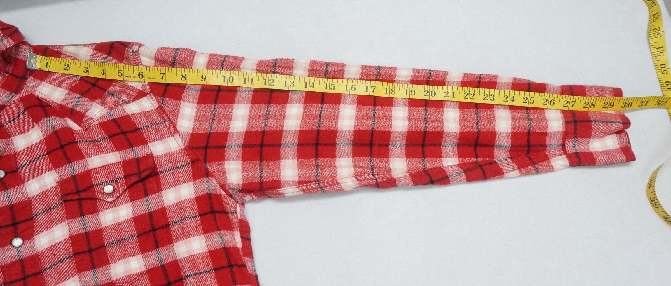 Flannel Vintage Japan BACK NUMBER Plaid Flannel Size US S / EU 44-46 / 1 - 8 Thumbnail