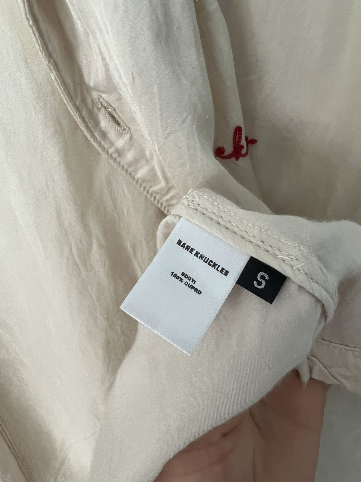 Bare Knuckles Bare Knuckles Cream Bowling Shirt Size US S / EU 44-46 / 1 - 5 Thumbnail