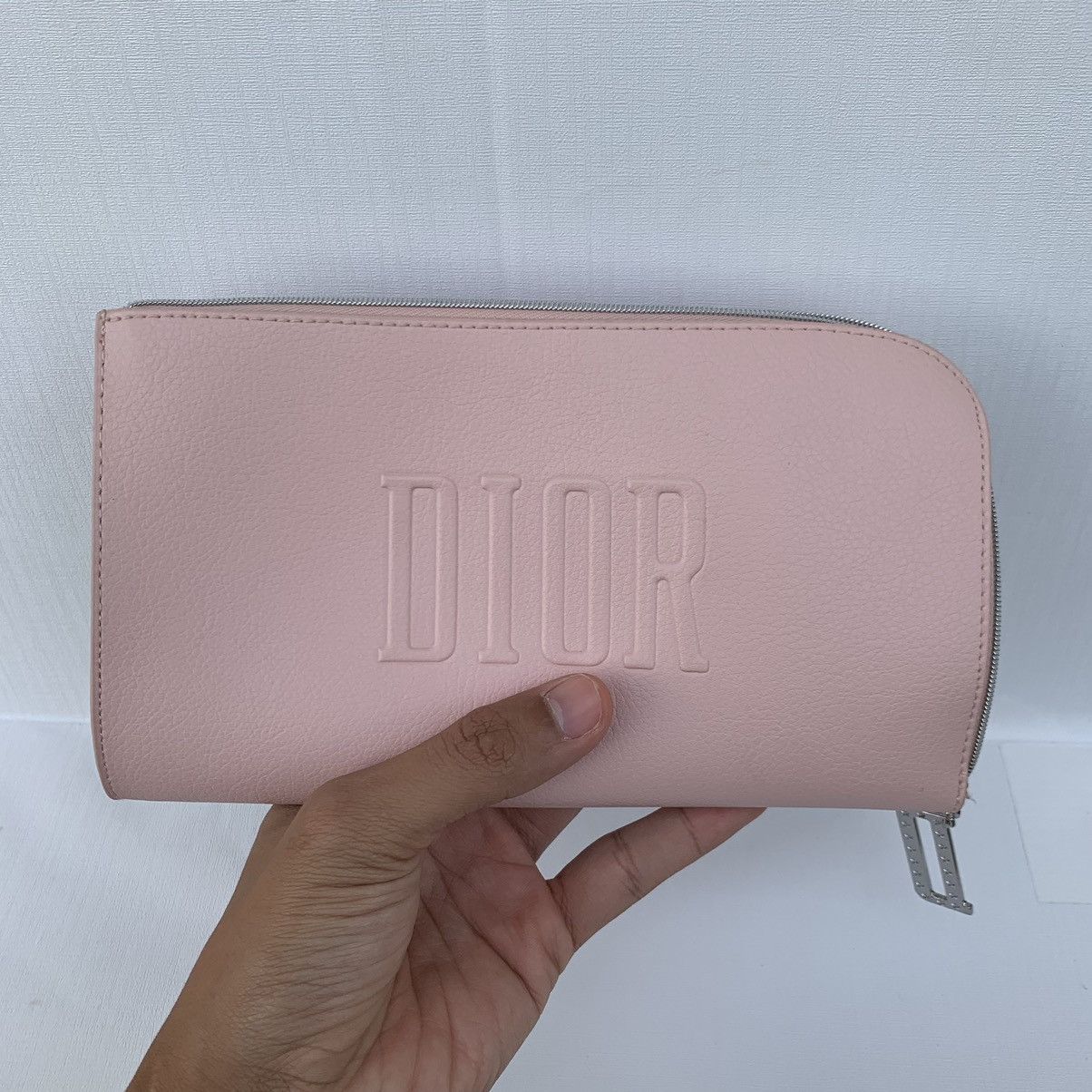 Dior Dior Pouch Bag Zipper Cluth vegan leather Size ONE SIZE - 8 Thumbnail