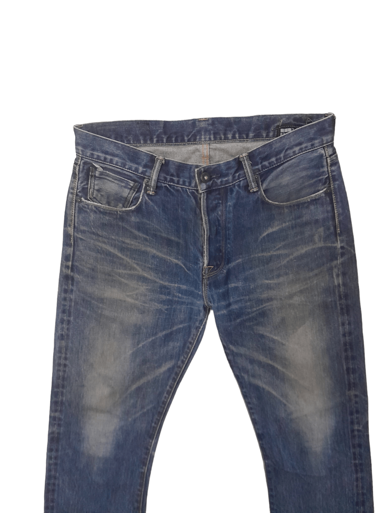 KURO Kuro Selvedge Denim Japan Designer Yusuke Yatsuhashi (E690) Size US 32 / EU 48 - 5 Thumbnail