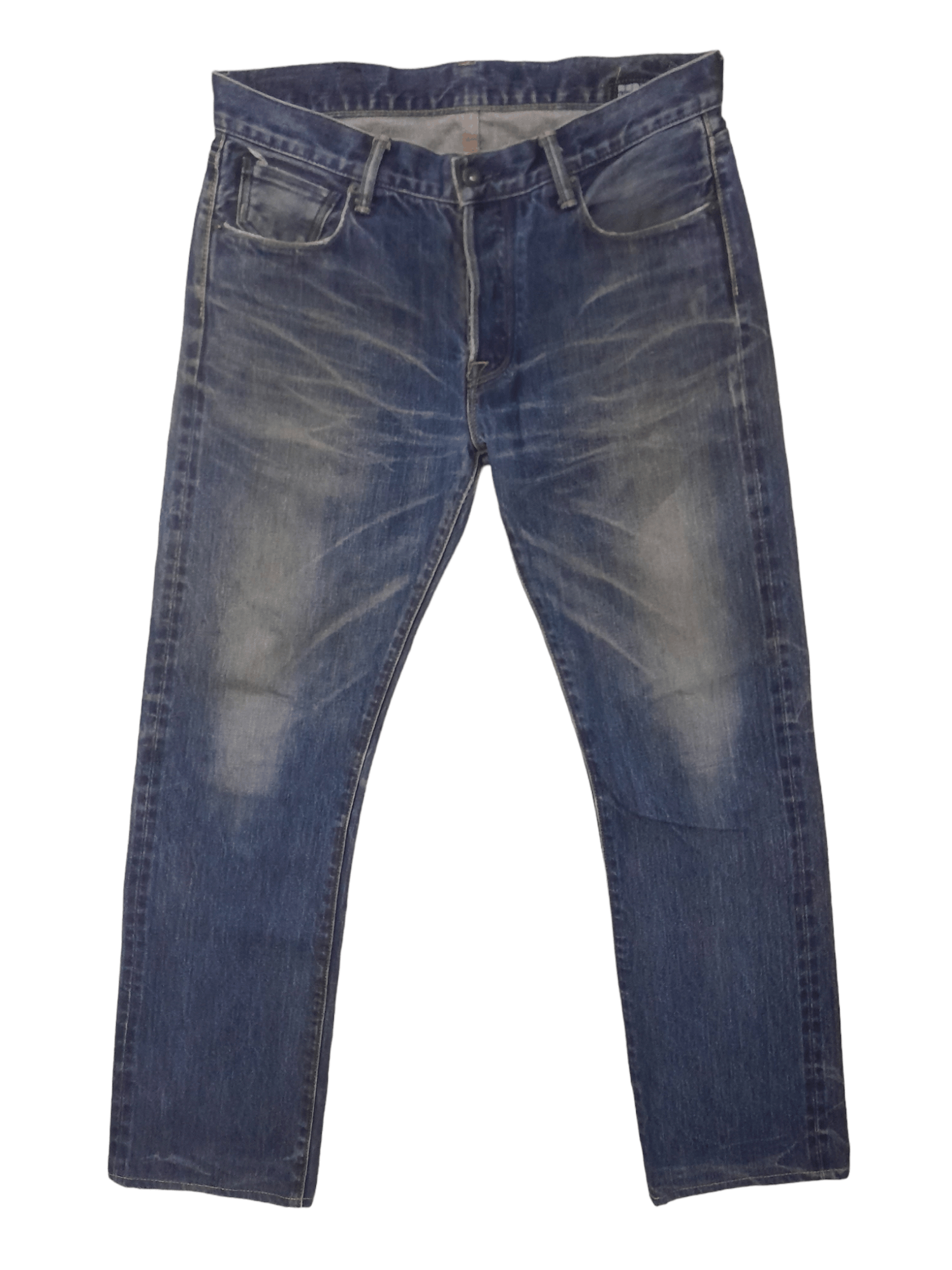 KURO Kuro Selvedge Denim Japan Designer Yusuke Yatsuhashi (E690) Size US 32 / EU 48 - 4 Thumbnail