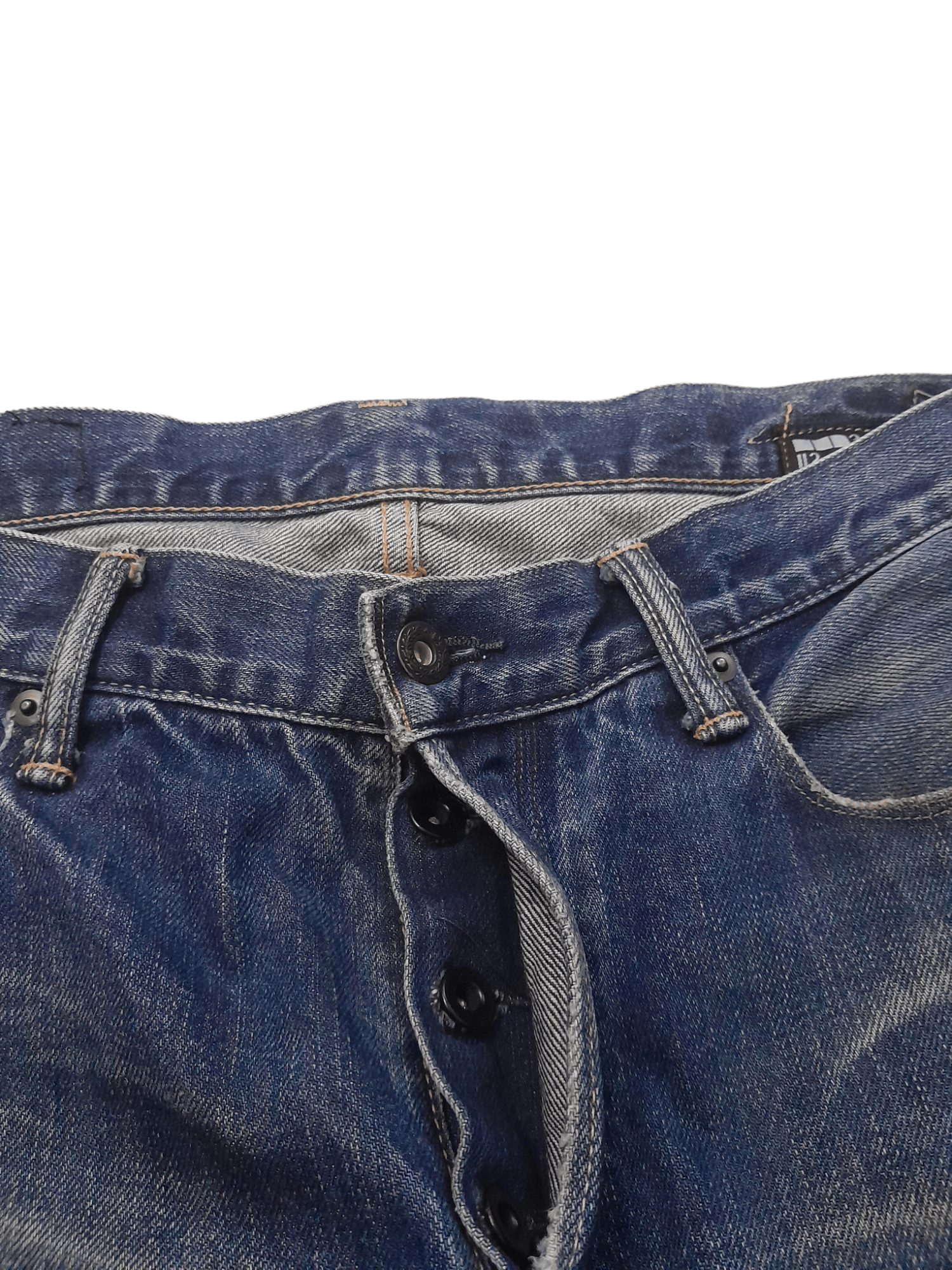 KURO Kuro Selvedge Denim Japan Designer Yusuke Yatsuhashi (E690) Size US 32 / EU 48 - 6 Thumbnail