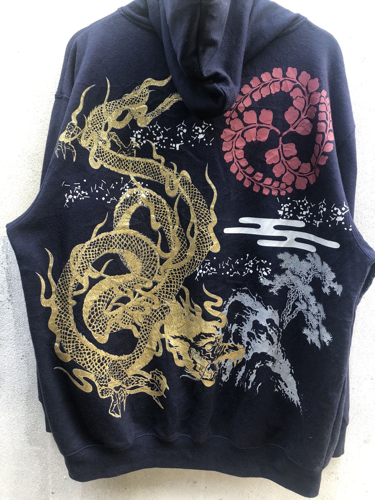20471120 Dragon Sukajan Souvenir Hoodies Zip Up Sweaters Size US XXL / EU 58 / 5 - 4 Thumbnail