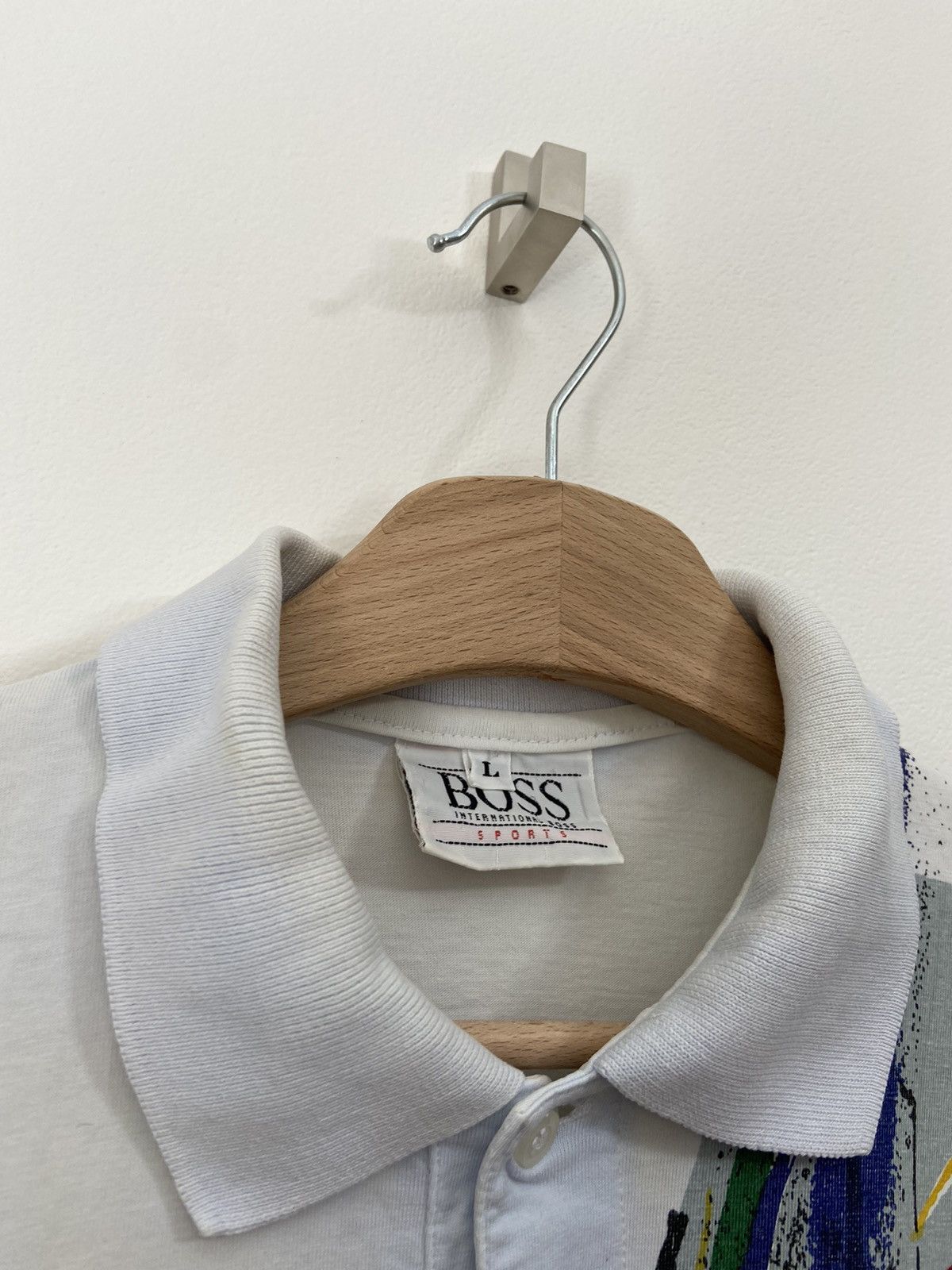 Hugo Boss Hugo Boss Vintage Shirt Te 90’S Size US L / EU 52-54 / 3 - 2 Thumbnail