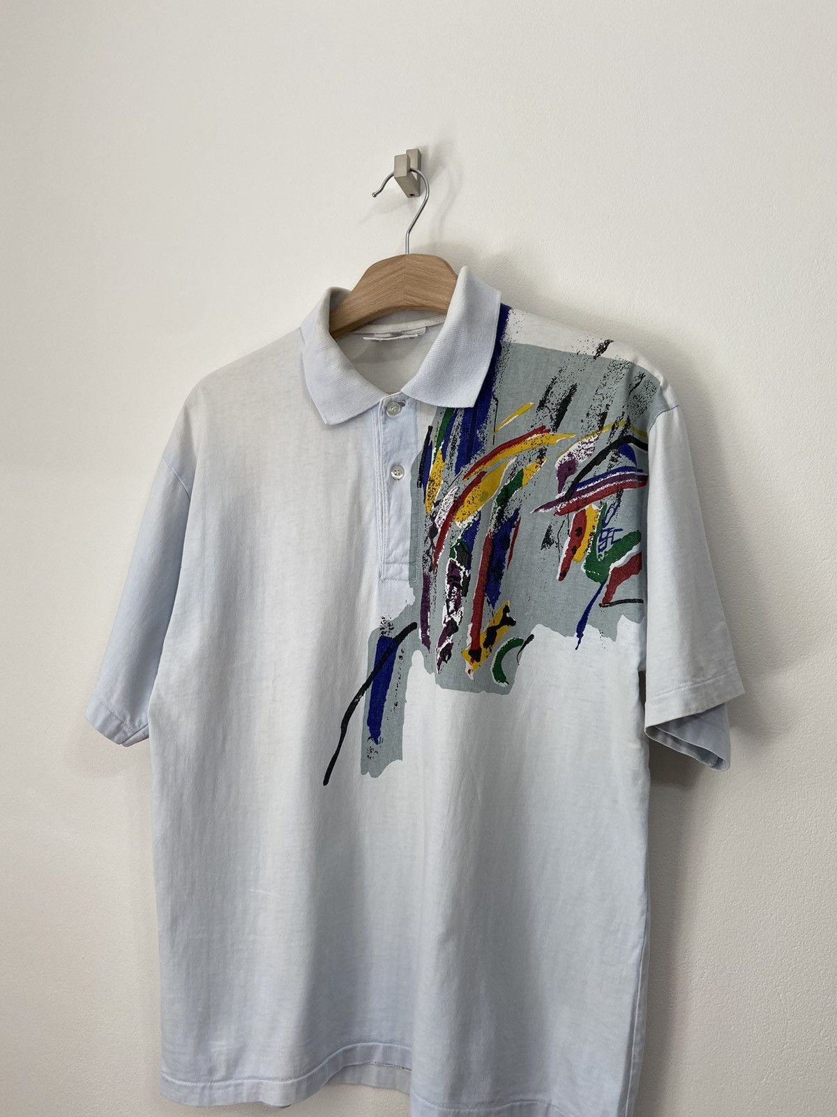 Hugo Boss Hugo Boss Vintage Shirt Te 90’S Size US L / EU 52-54 / 3 - 12 Thumbnail