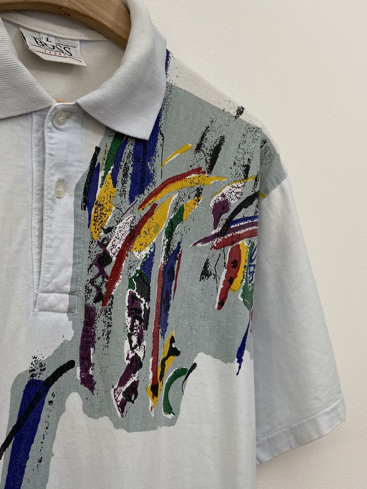 Hugo Boss Hugo Boss Vintage Shirt Te 90’S Size US L / EU 52-54 / 3 - 4 Thumbnail