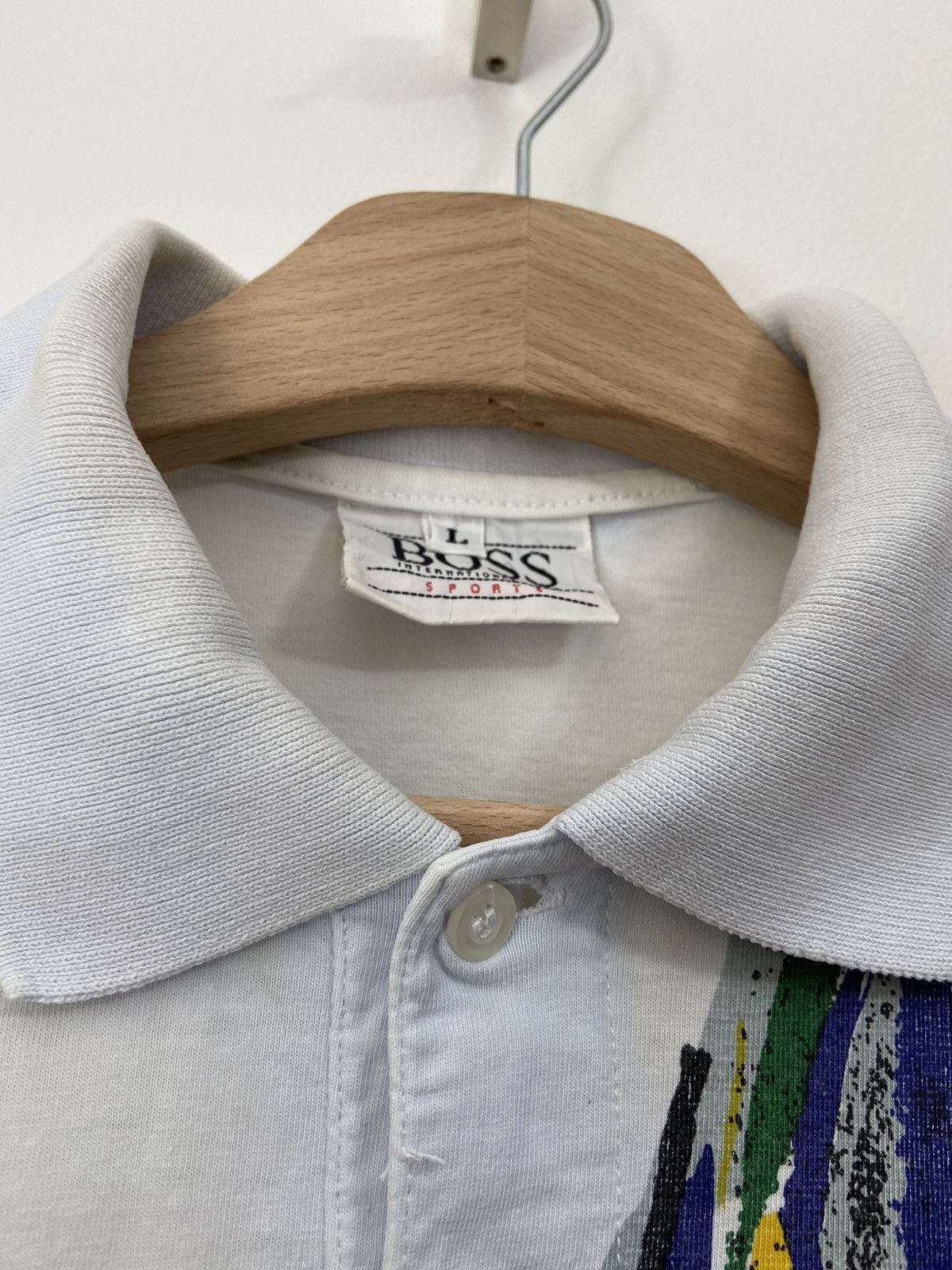 Hugo Boss Hugo Boss Vintage Shirt Te 90’S Size US L / EU 52-54 / 3 - 9 Thumbnail