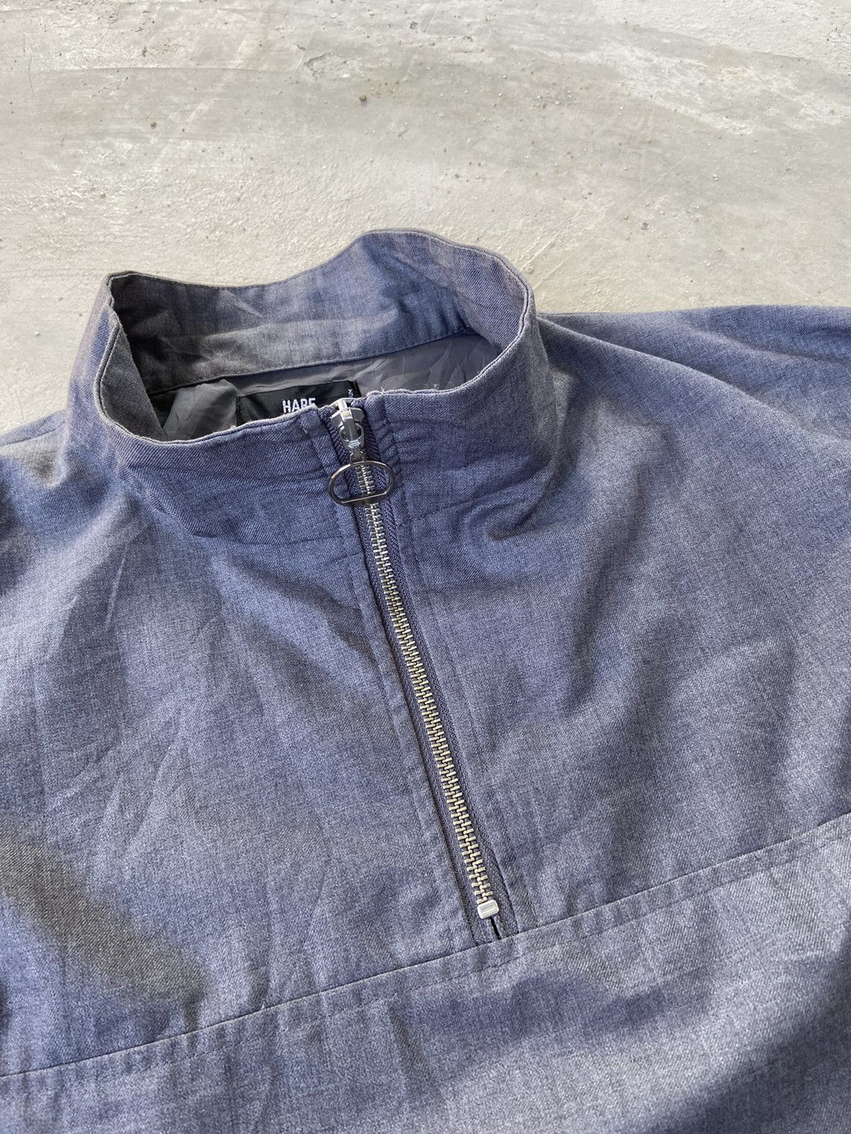 HARE × Japanese Brand Hare Japan Oversized Half Zipper Jacket Size US L / EU 52-54 / 3 - 6 Thumbnail