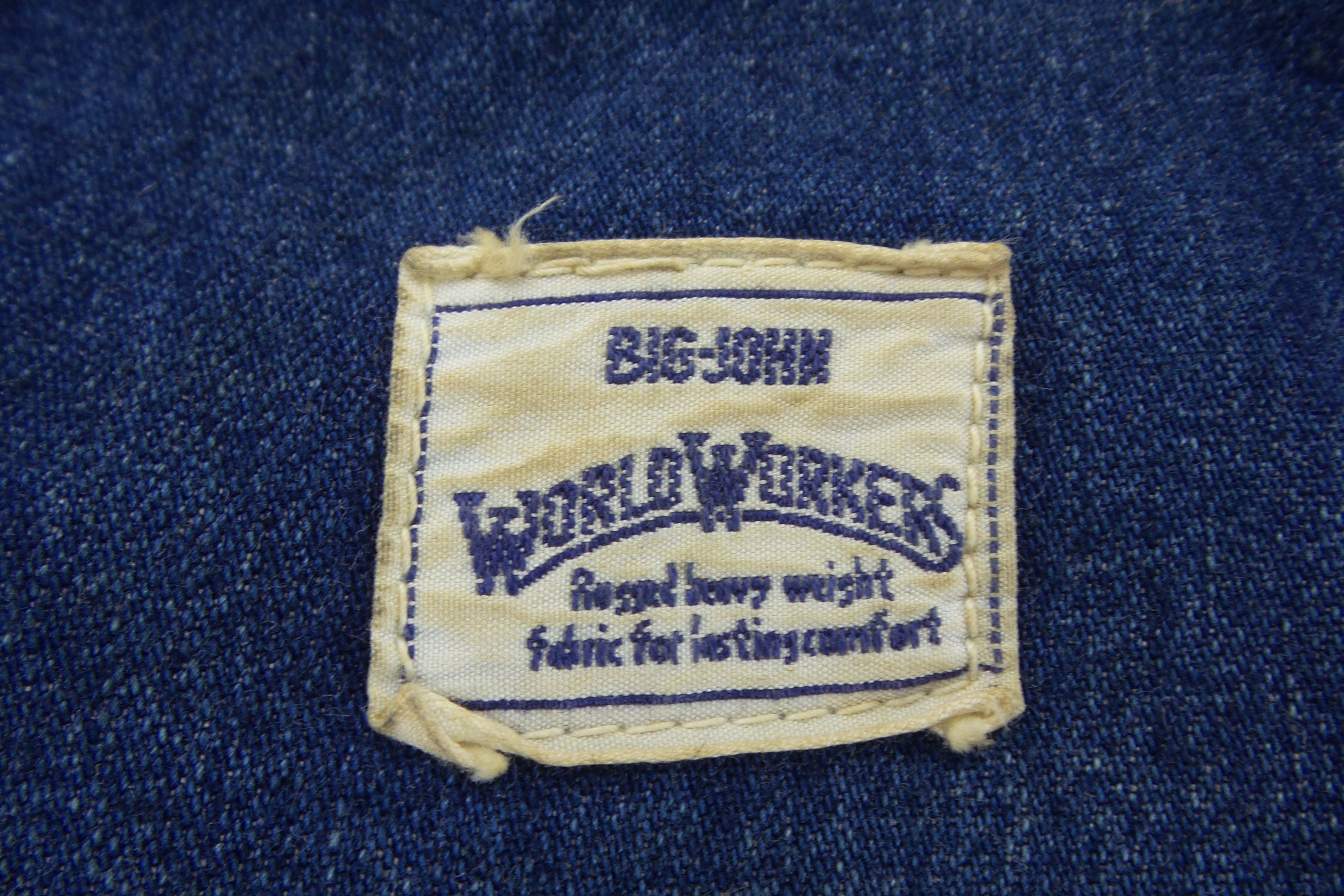 Big John × Vintage Big John Carpenter Jeans W29xL41 Size US 29 - 7 Thumbnail