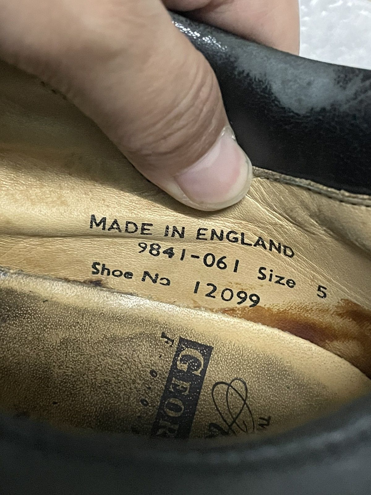George Cox 🔥LAST DROP🔥Rare Vintage George Cox Leather Boot Size US 5 / EU 37 - 13 Thumbnail
