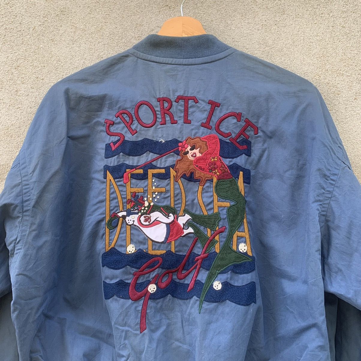 Vintage VINTAGE SPORT ICE GOLF BIG LOGO FADED CROPPED JACKET Size US M / EU 48-50 / 2 - 9 Thumbnail