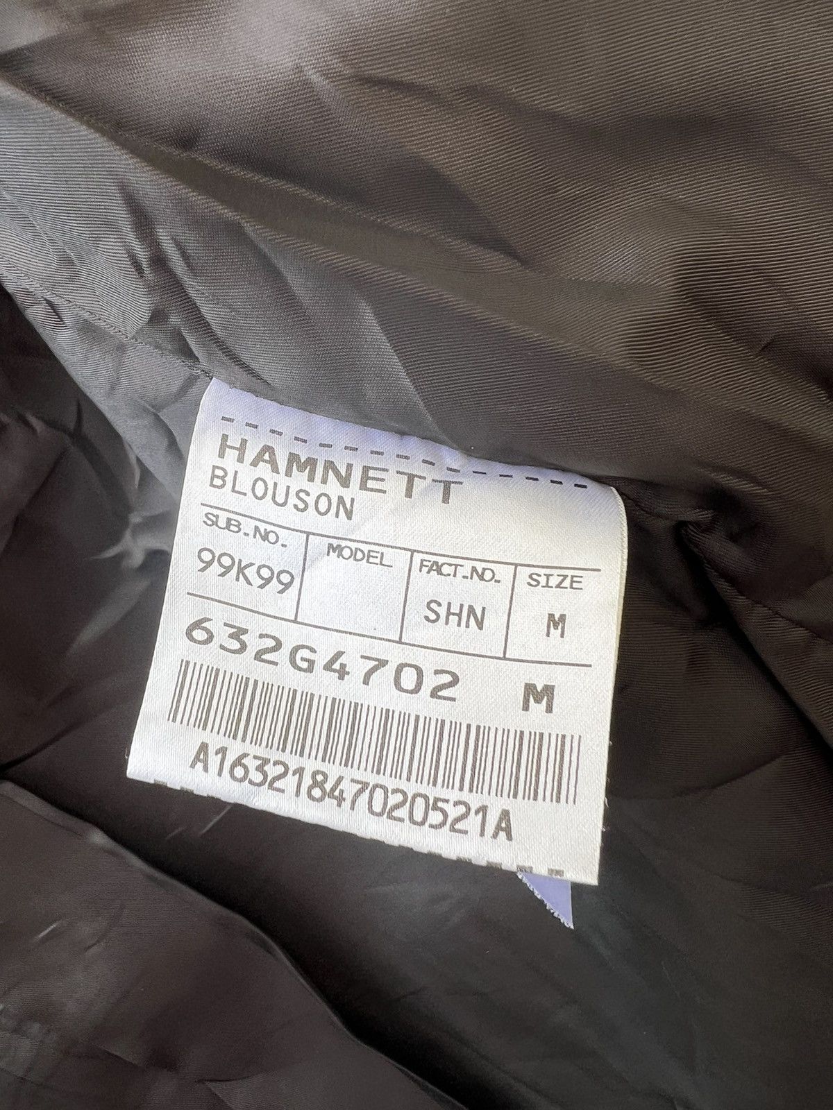 Katharine Hamnett London HAMNETT Nehru Collar Goat Skin Fade Patina Leather Jacket Size US S / EU 44-46 / 1 - 21 Thumbnail